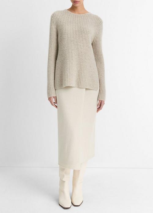 Cashmere Donegal Tunic Sweater