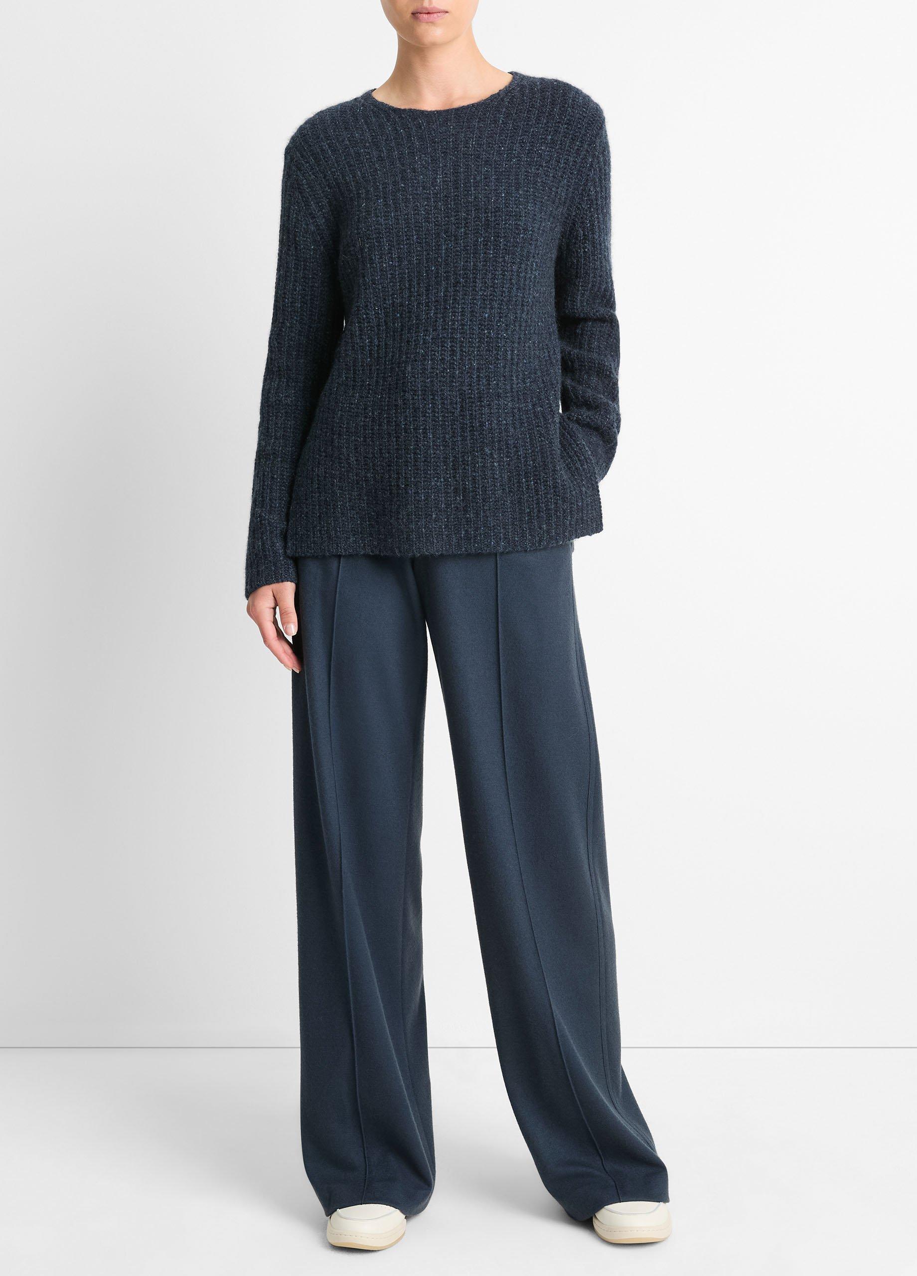 Cashmere Donegal Tunic Sweater image number 0