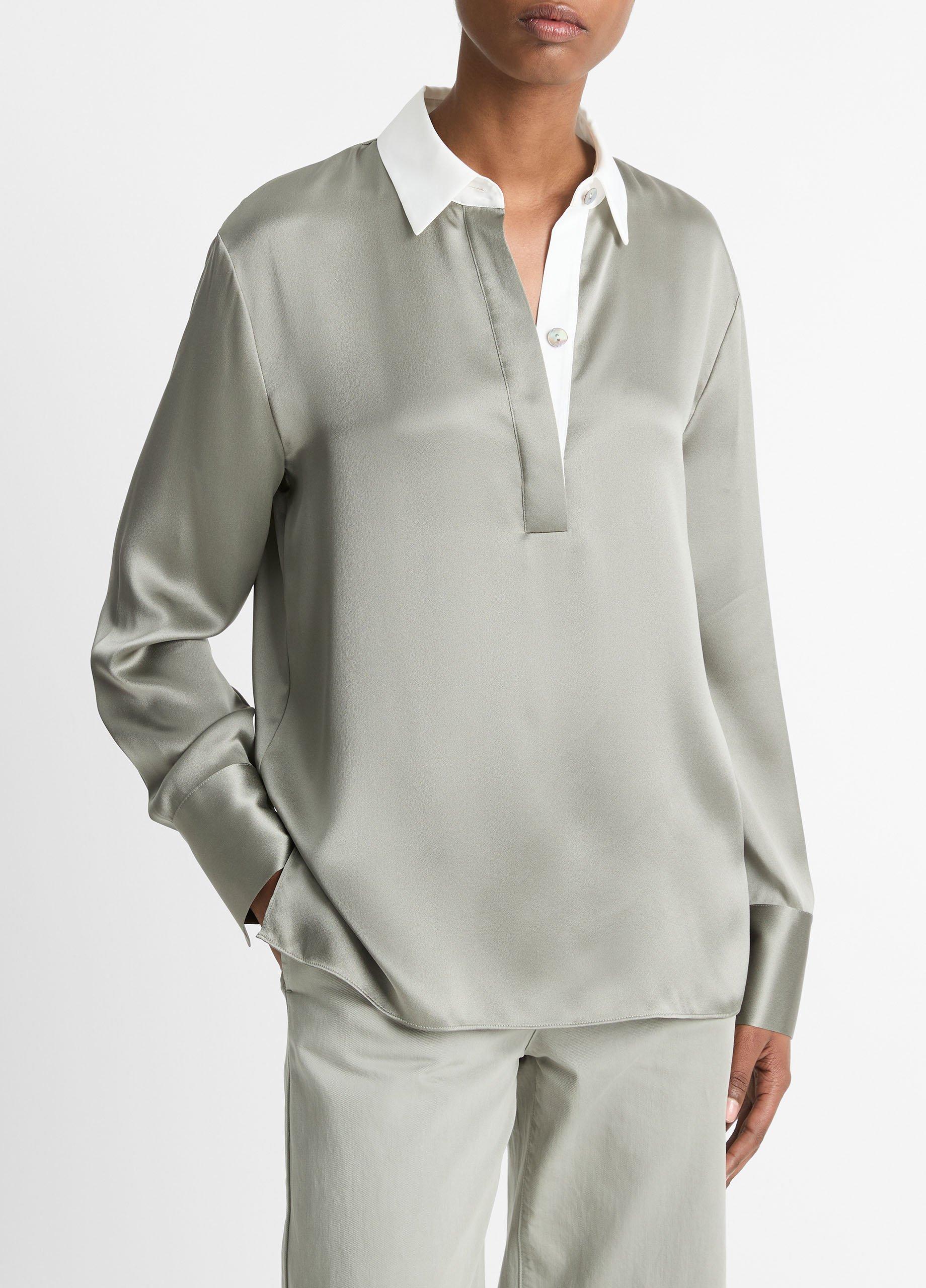 Thumbnail of Silk Satin Rugby Shirt