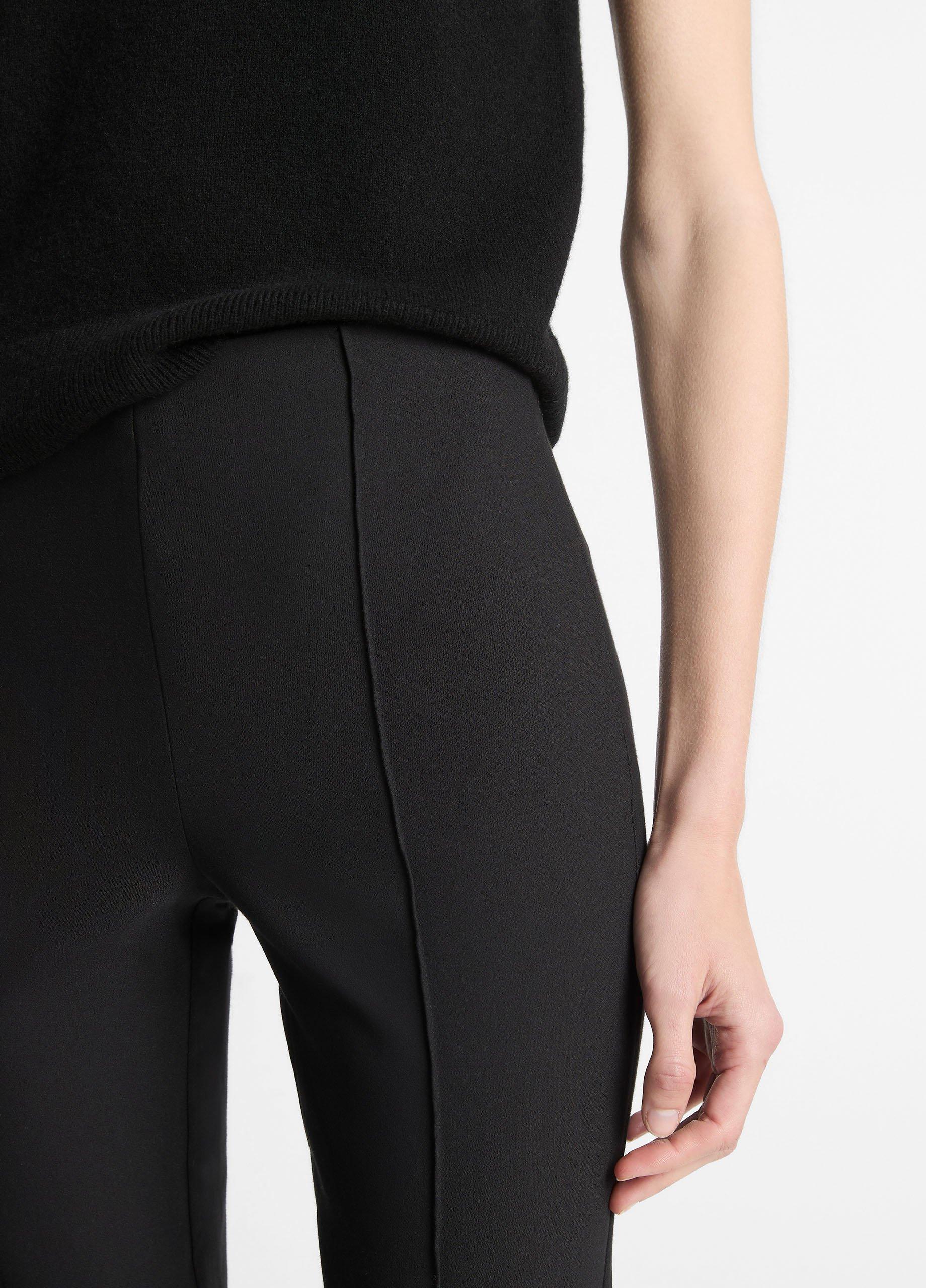 Niki Mid-Rise Pintuck Crop Flare Pant image number 3
