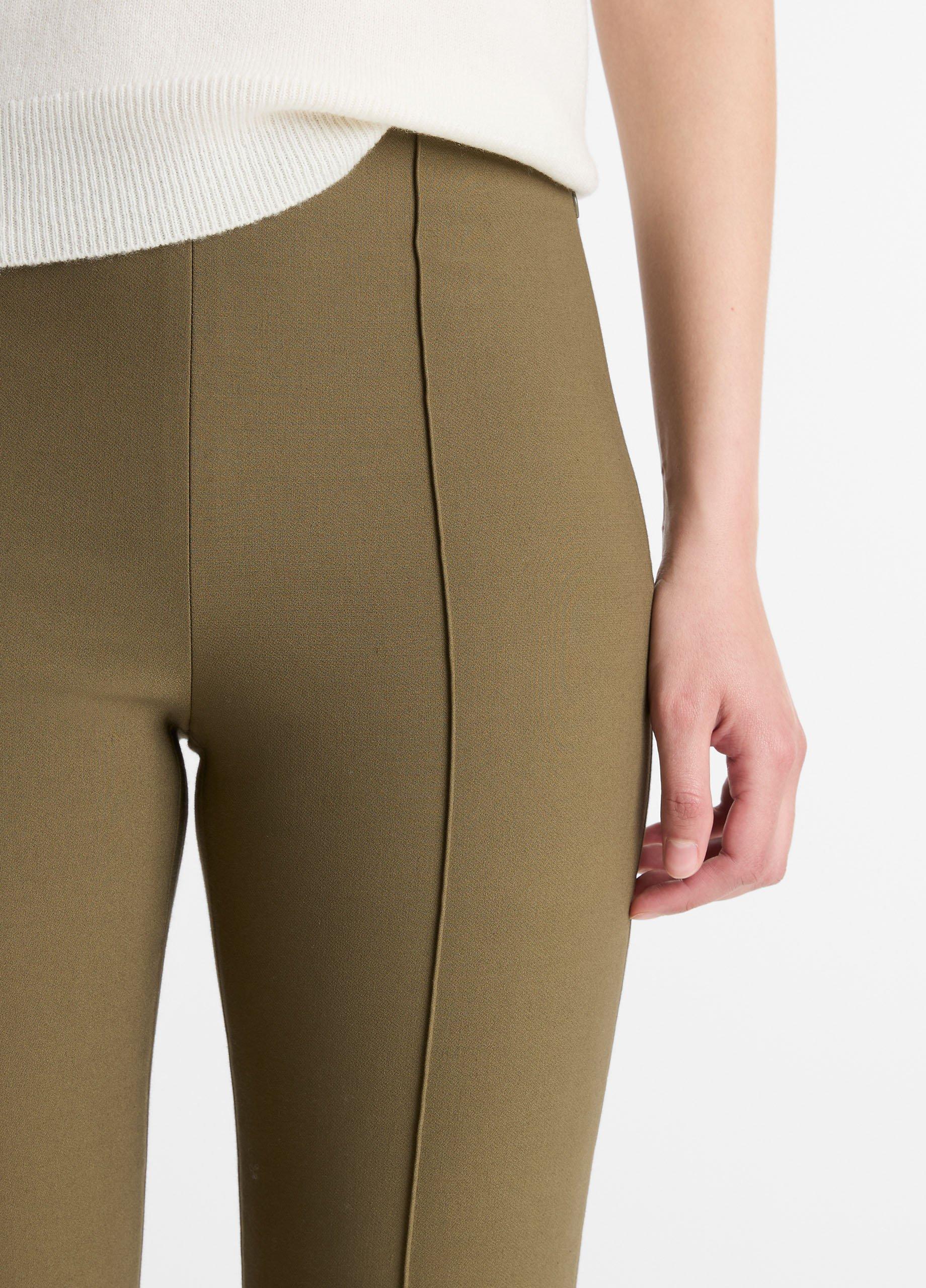 Niki Mid-Rise Pintuck Crop Flare Pant image number 3