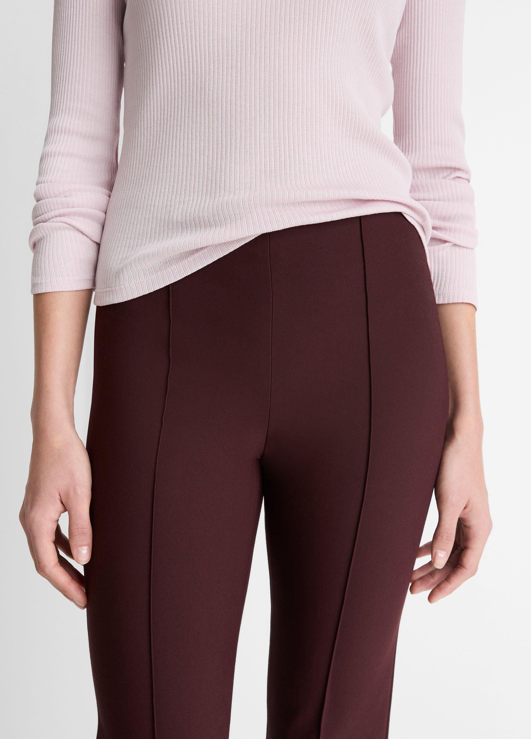 Niki Mid-Rise Pintuck Crop Flare Pant image number 3