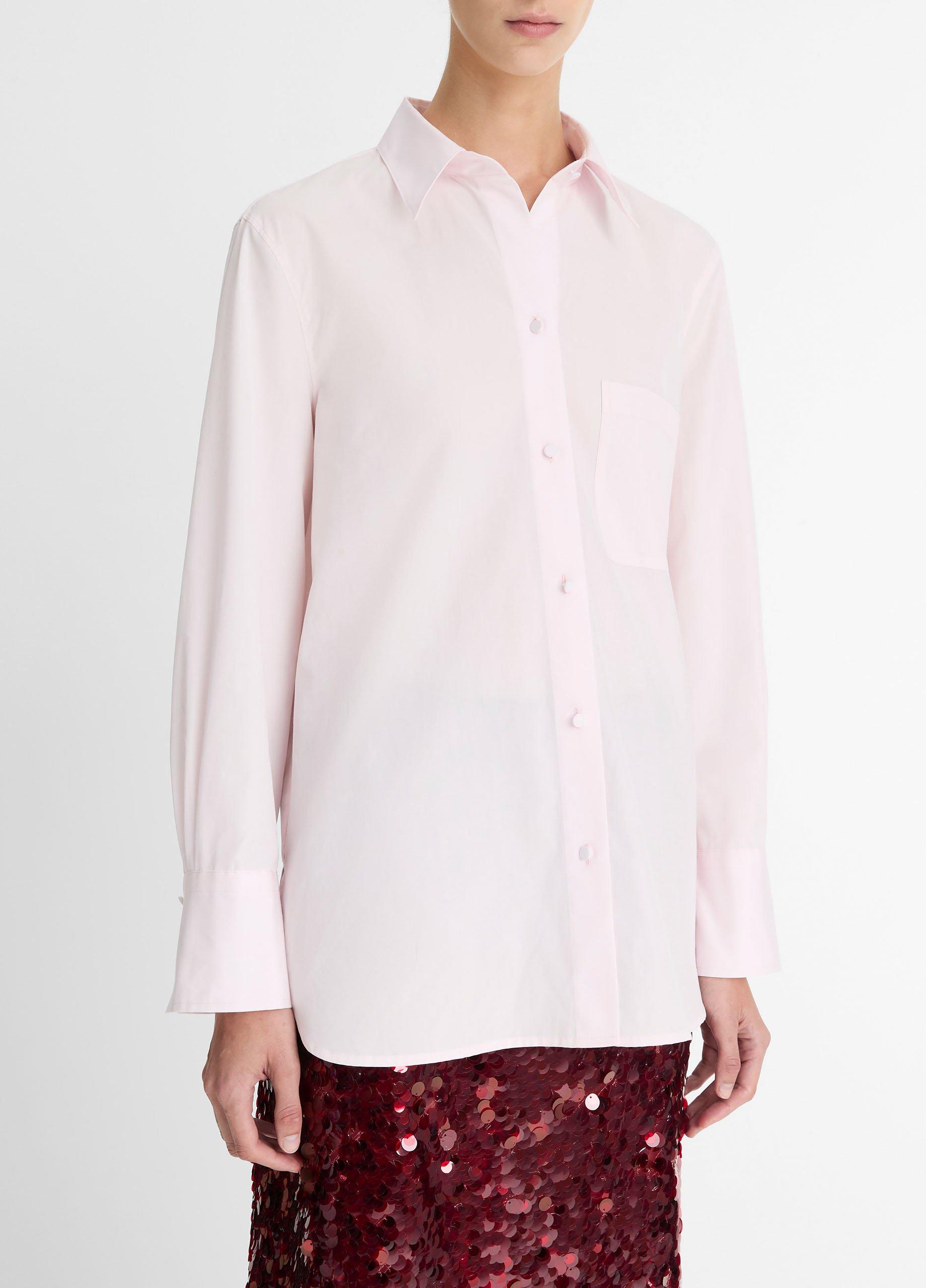 グランド牧場 セレクトセール Cotton Relaxed Straight Shirt in Shirts & Tees | Vince トップス