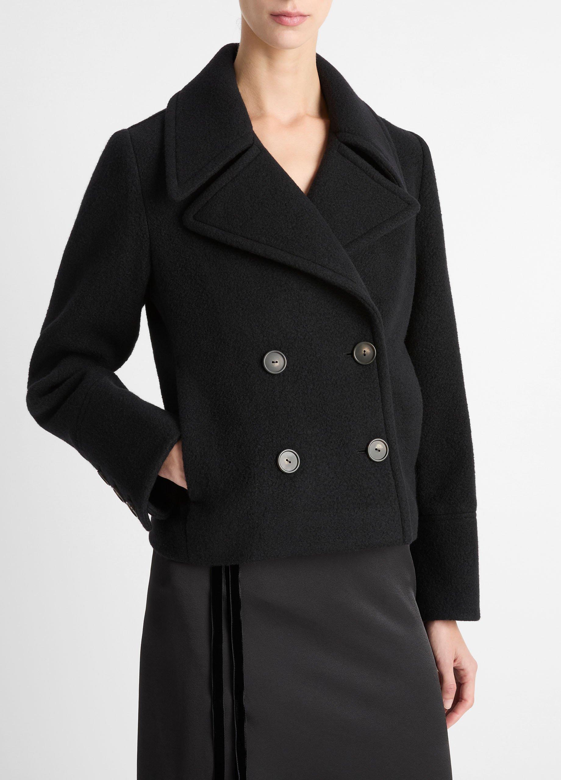 Thumbnail of Italian Wool Cropped Peacoat