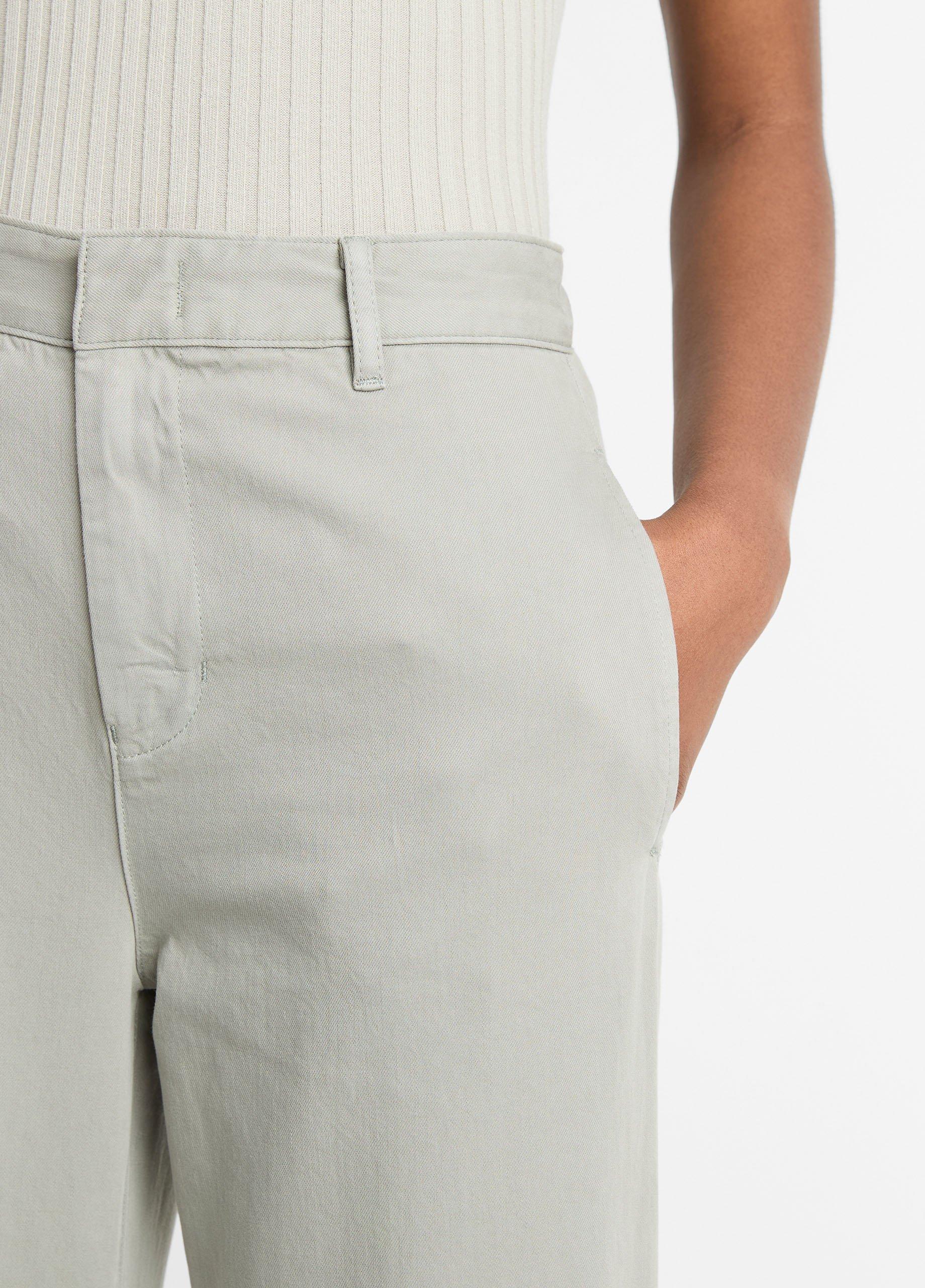 Thumbnail of Cotton Low-Rise Wide-Leg Pant