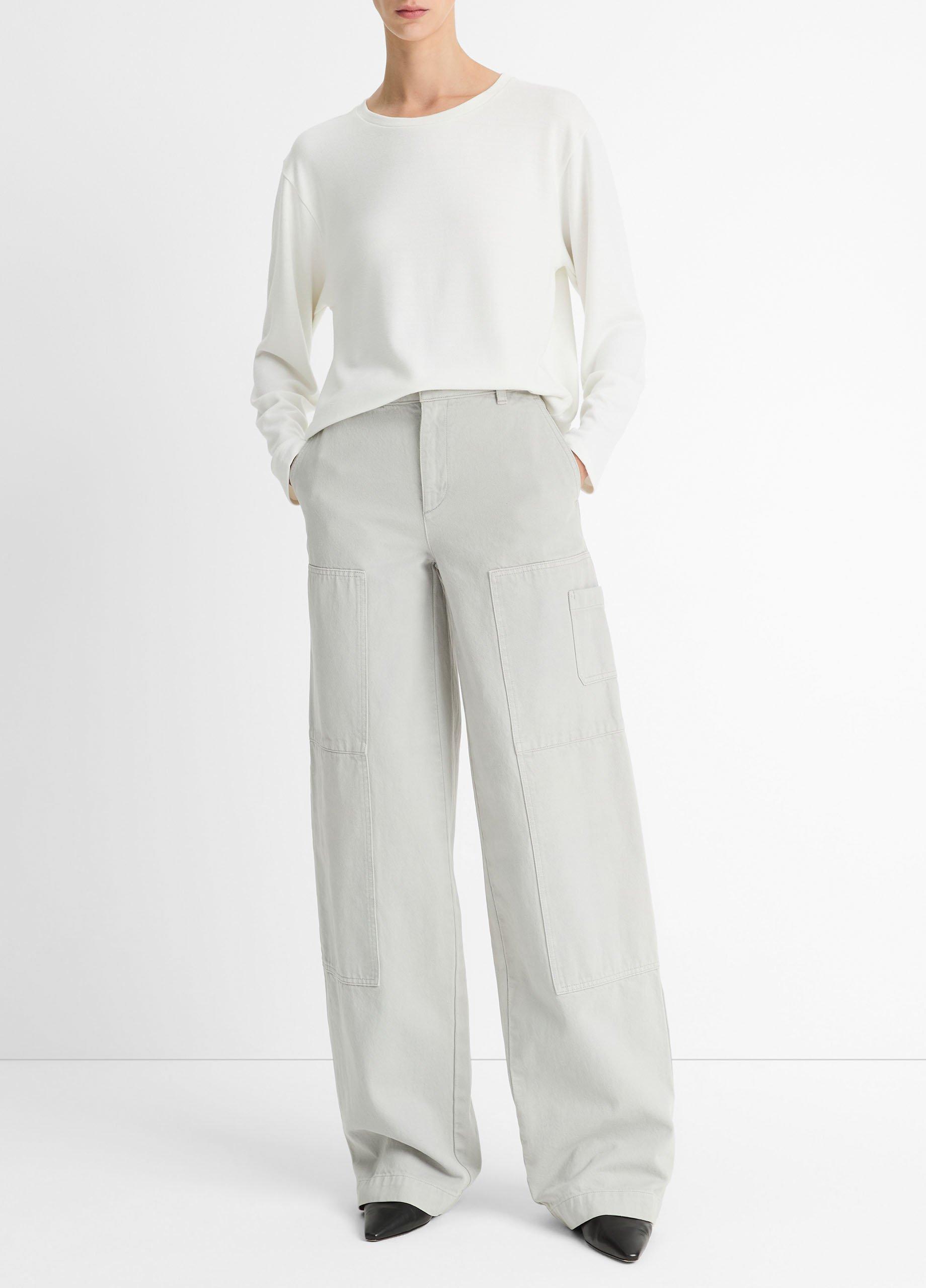 OVY × GHbM BRITISH TWILL TROUSERS//L HERRINGBONE_TWILL_UTILITY_PULL