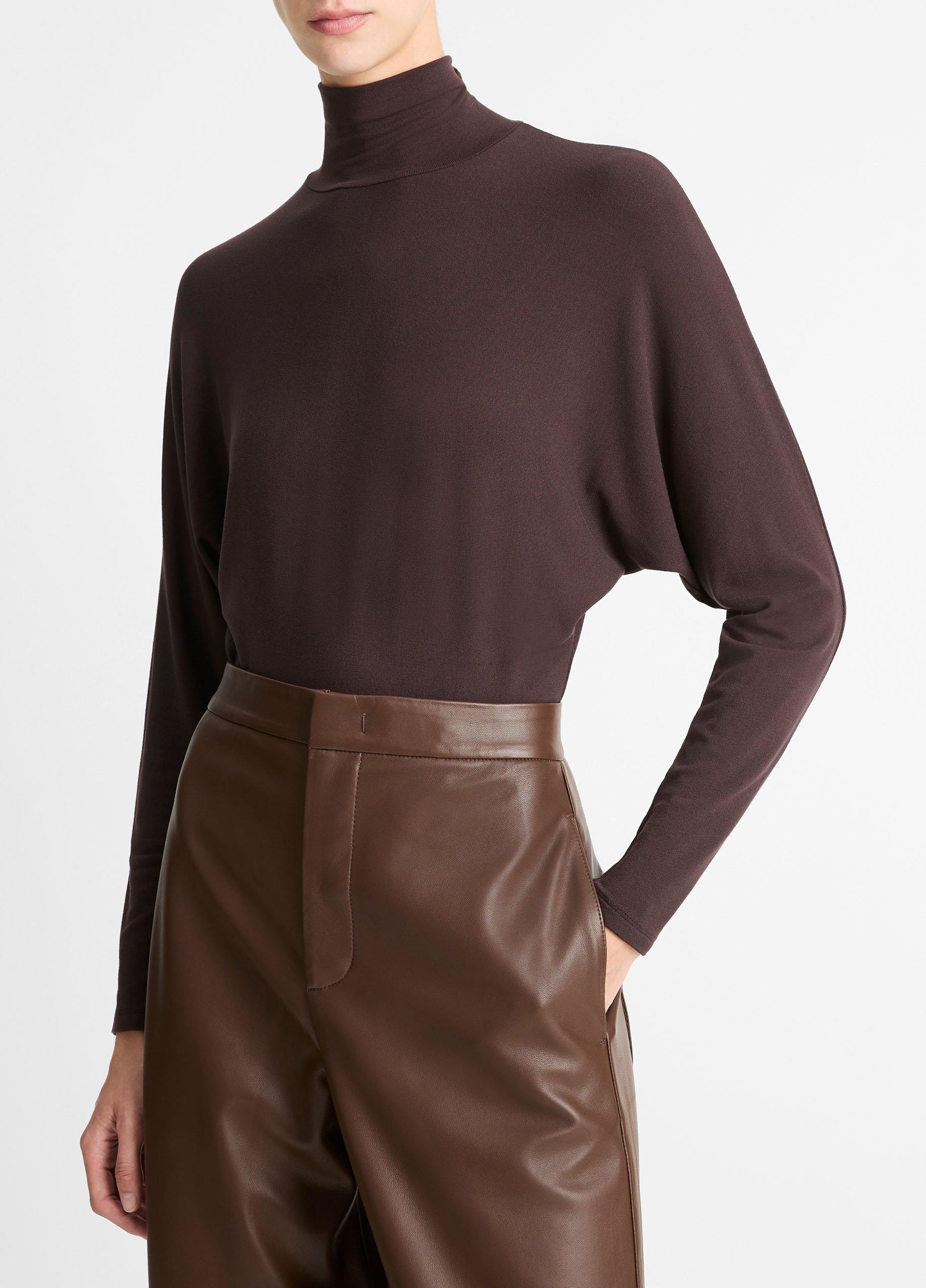 Dolman-Sleeve Turtleneck Bodysuit image number 2