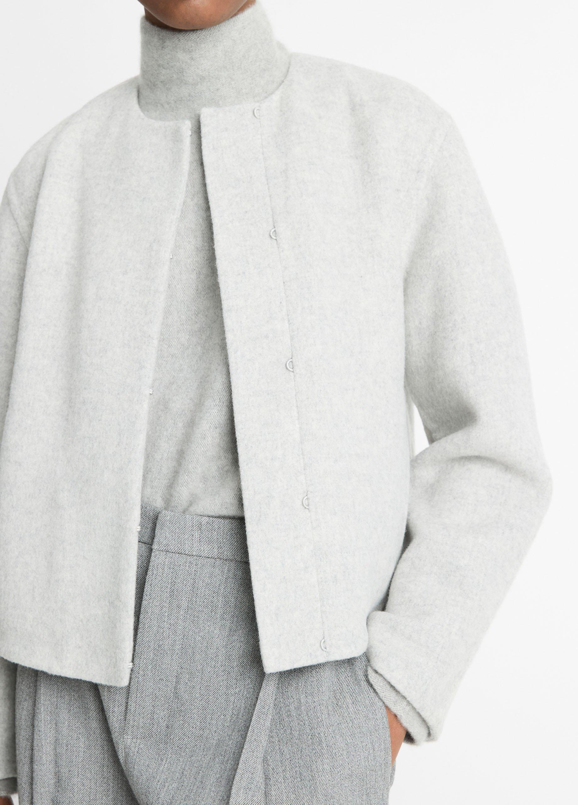 Thumbnail of Italian Wool-Blend Collarless Jacket