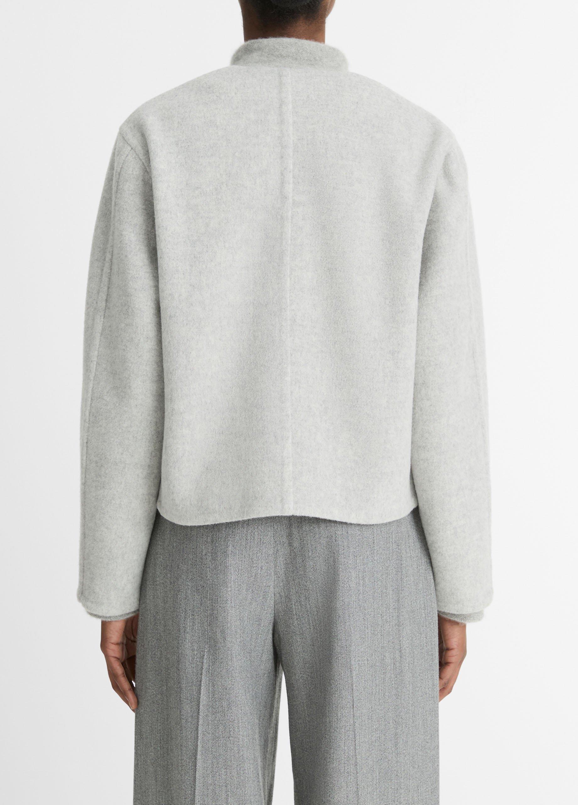 Thumbnail of Italian Wool-Blend Collarless Jacket