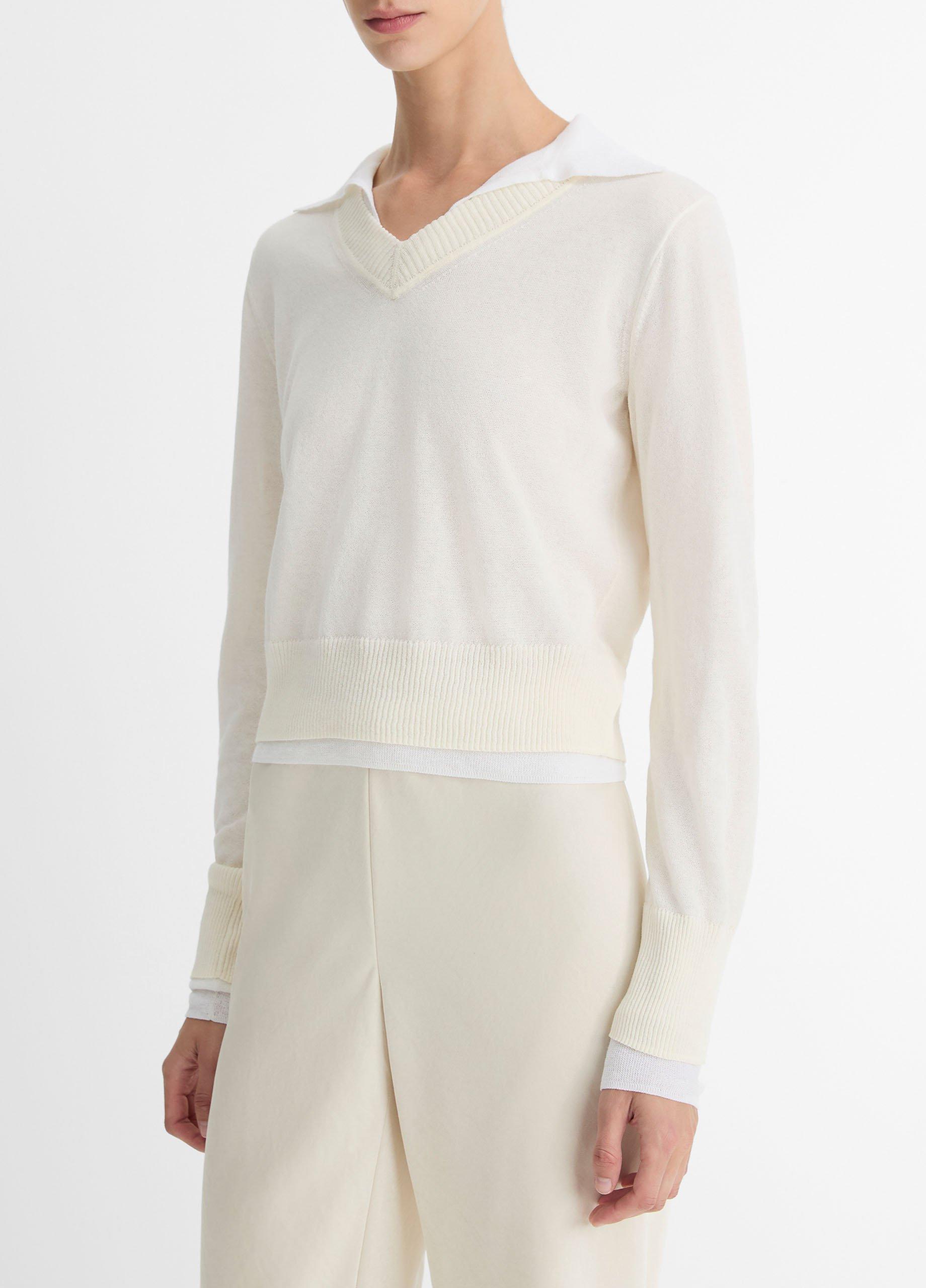 Thumbnail of Italian Cotton-Blend Double-Layer Sweater
