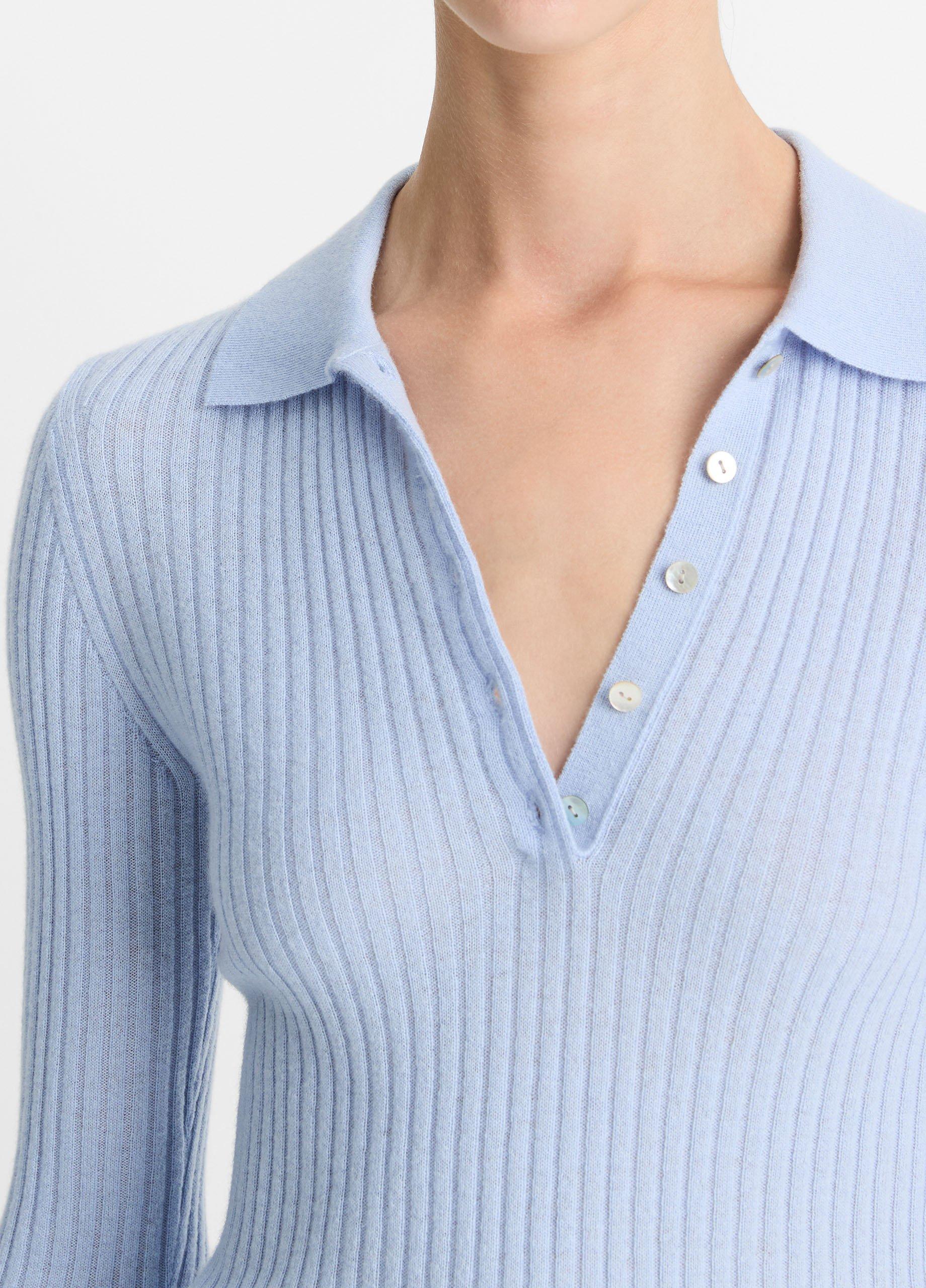 Thumbnail of Cashmere-Blend Polo Sweater