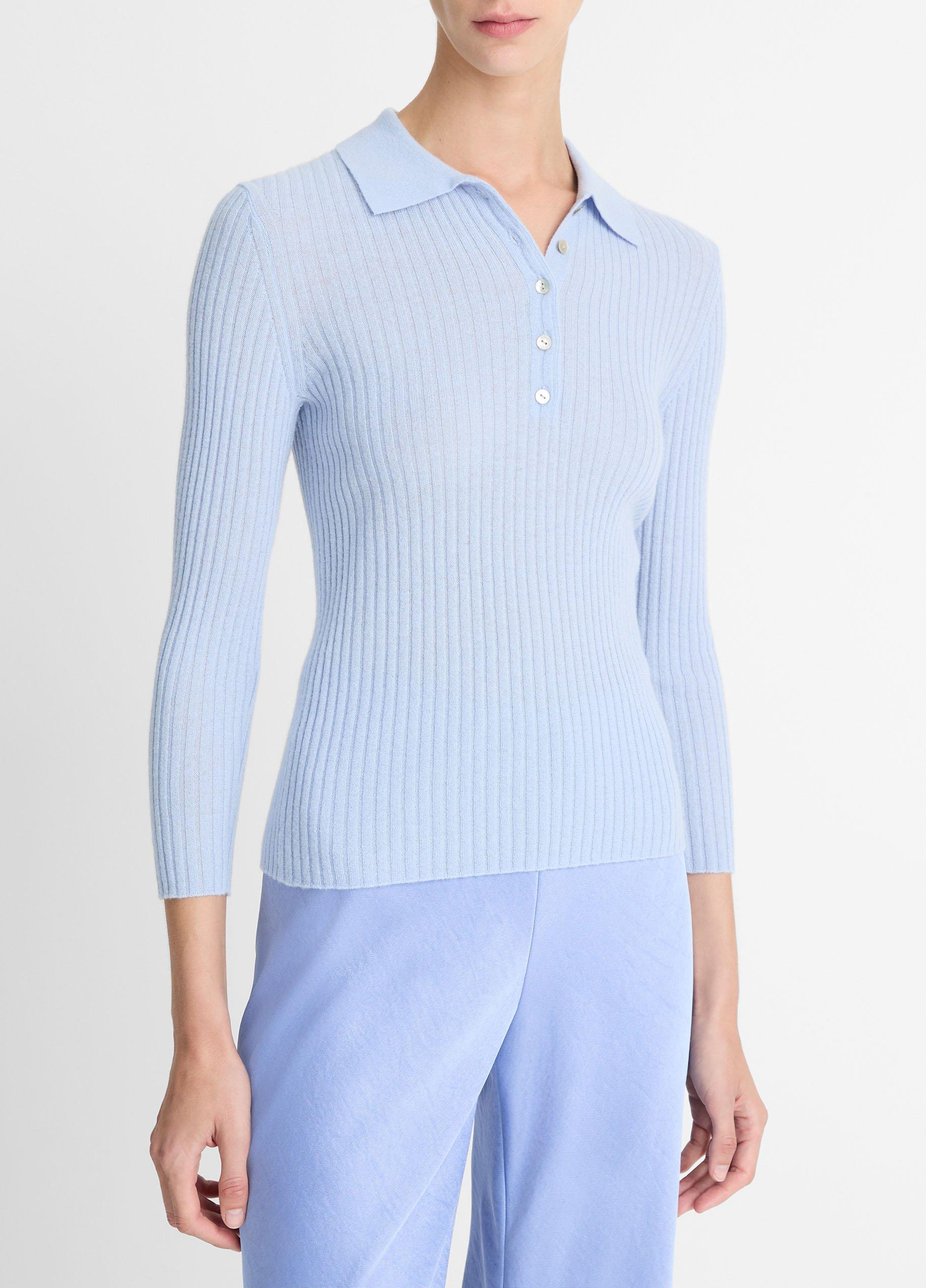 Thumbnail of Cashmere-Blend Polo Sweater