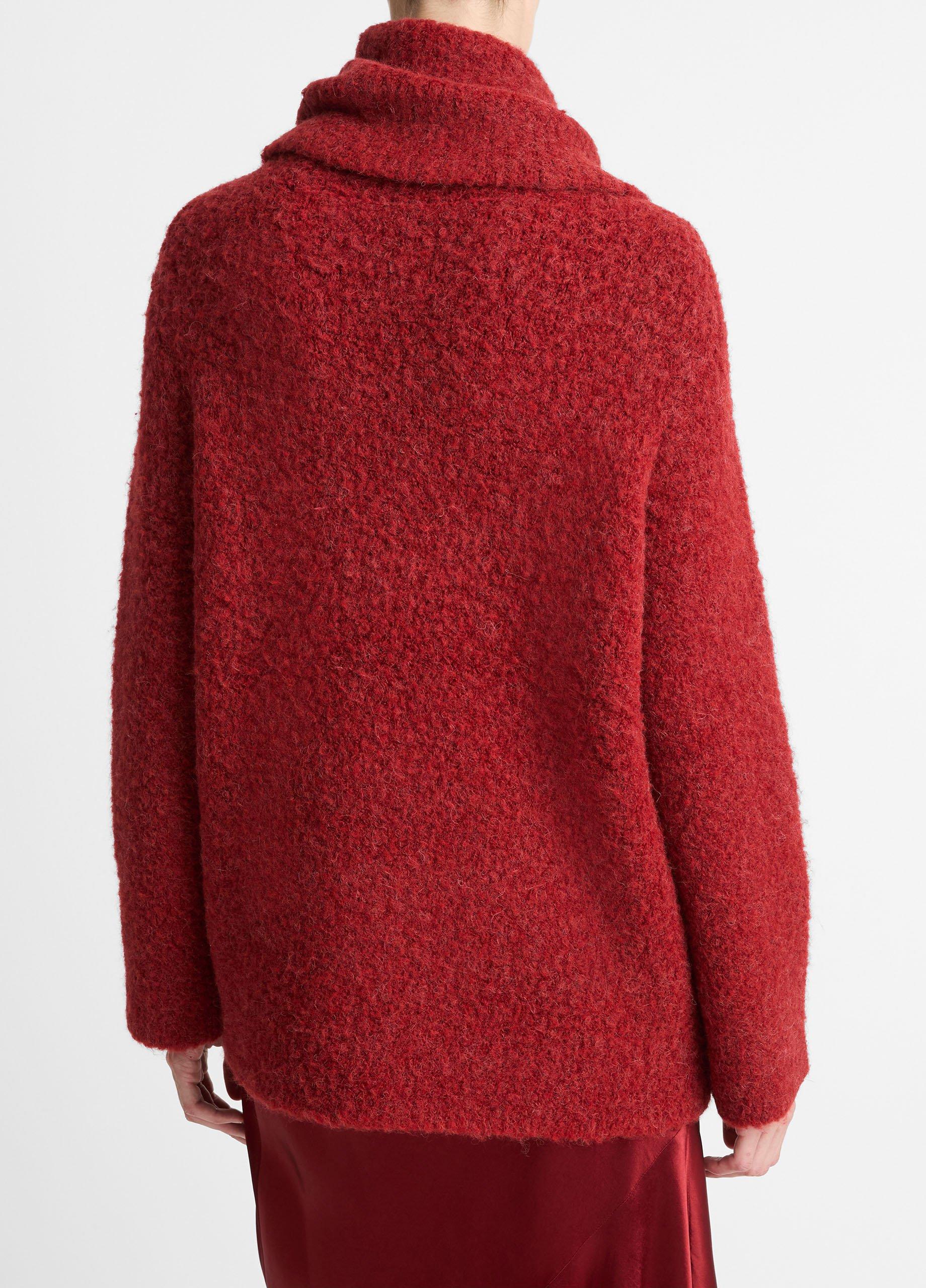 Thumbnail of Italian Bouclé Turtleneck Tunic Sweater
