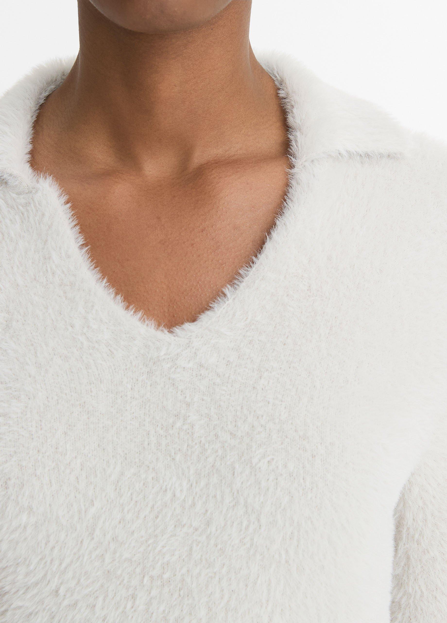 Eyelash Polo Sweater image number 1