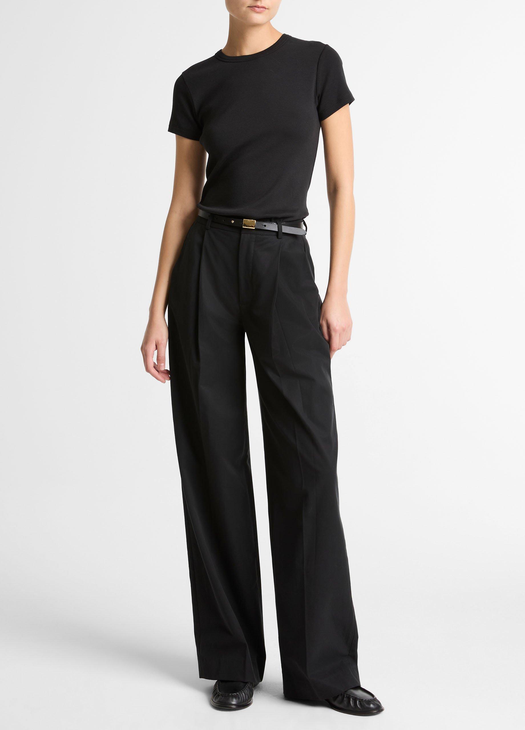 Pima Cotton-Blend '90s Shrunken T-Shirt image number 3