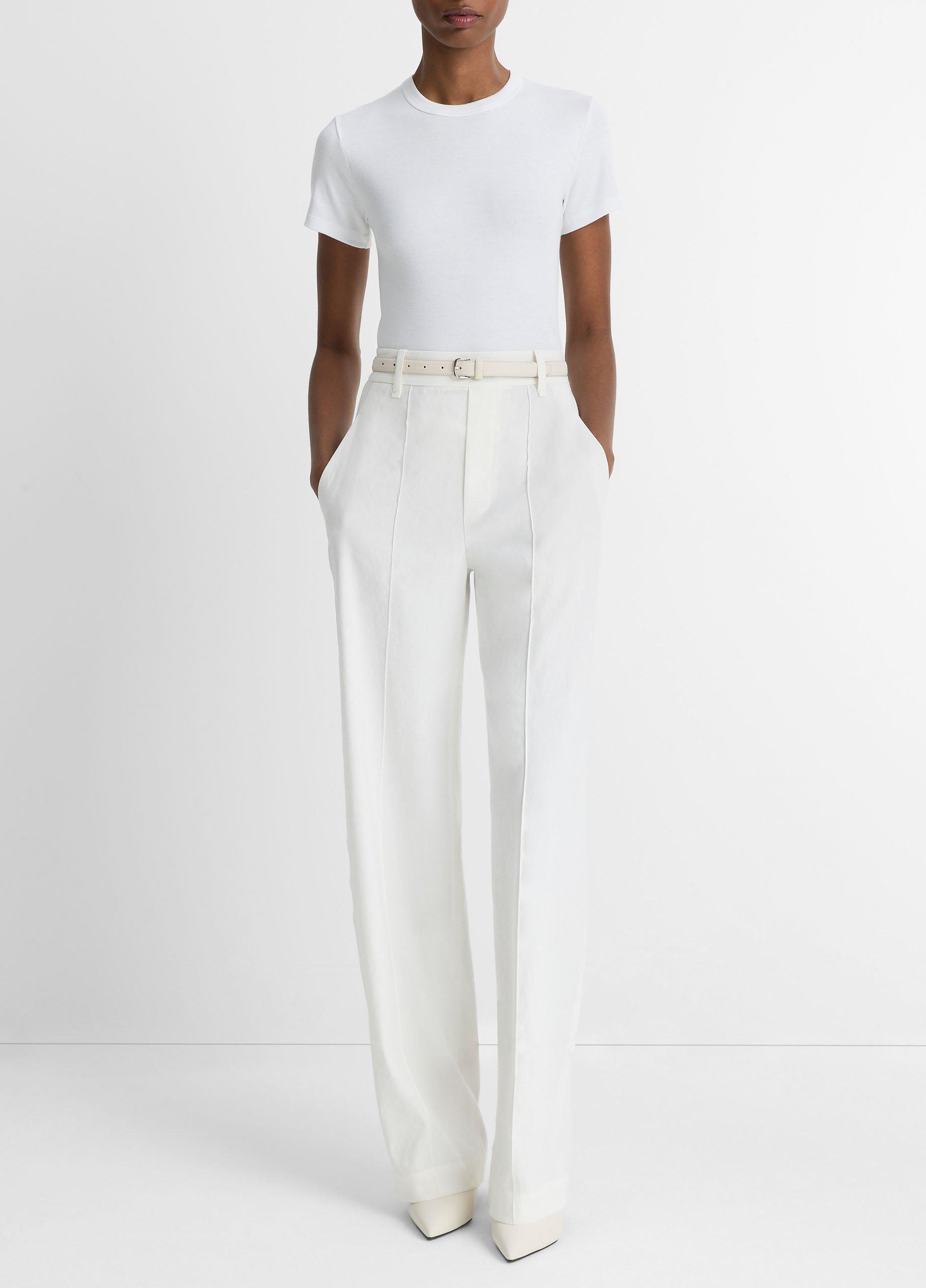 Pima Cotton-Blend '90s Shrunken T-Shirt image number 3