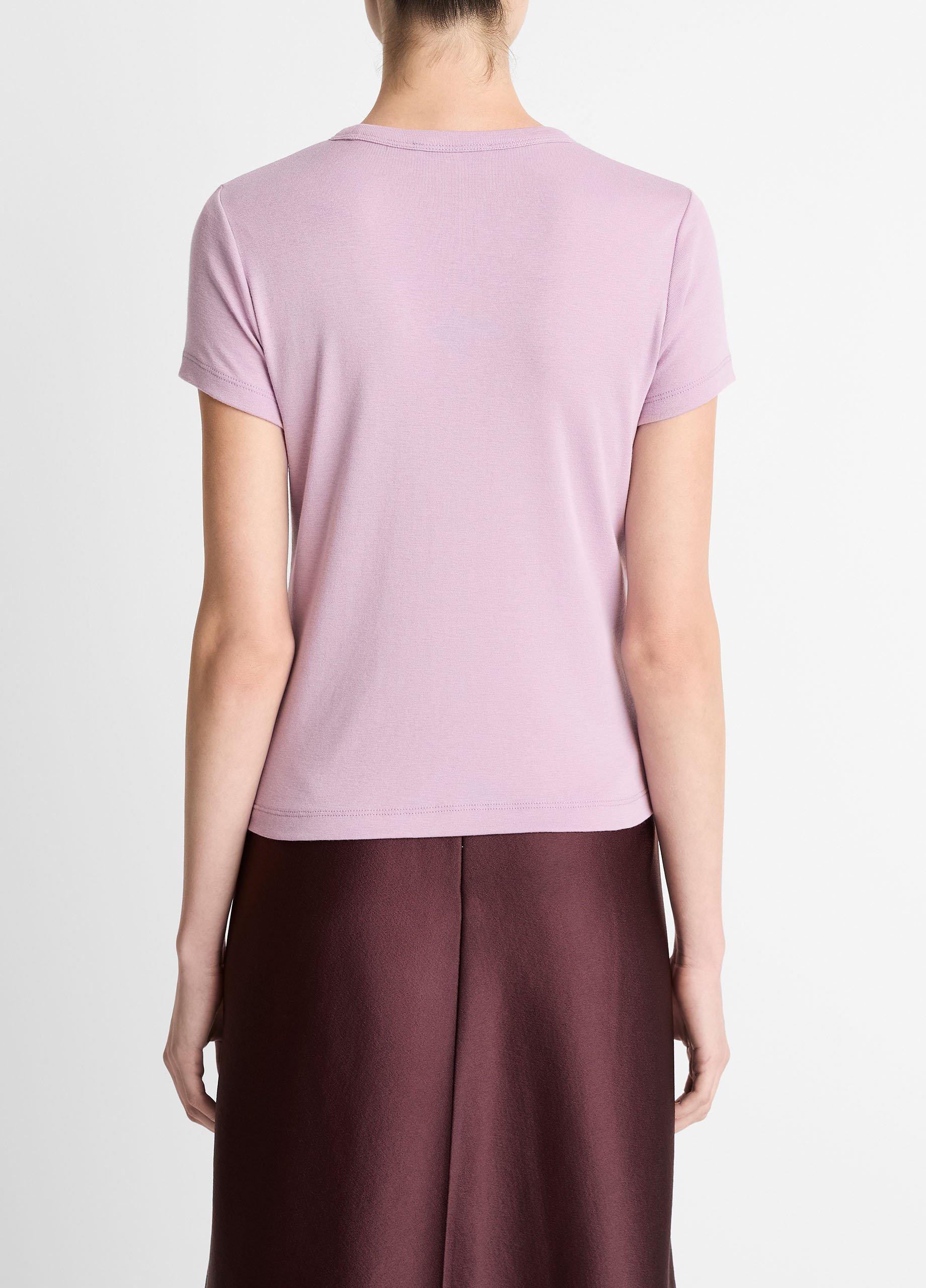 Pima Cotton-Blend '90s Shrunken T-Shirt image number 2