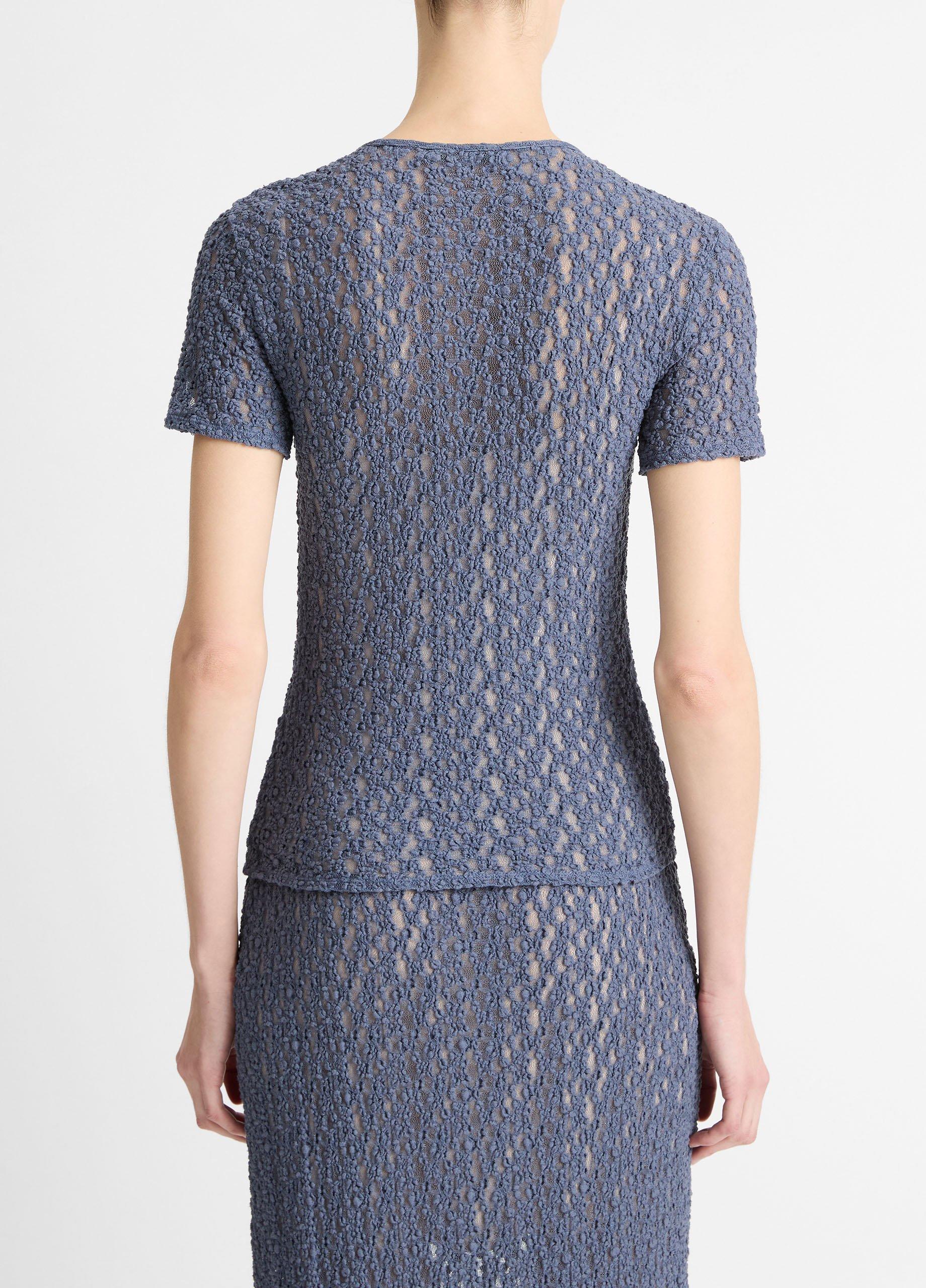 トップス meltthelady royal pattern tops LADIES WILD WEST PRINT MOCK NECK MESH TOP | WOMENS TOPS