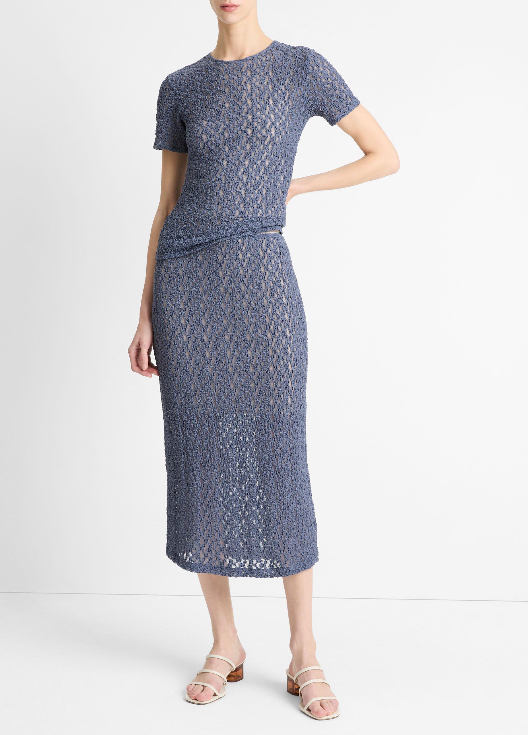 Floral Smocked Short-Sleeve Top image number 3