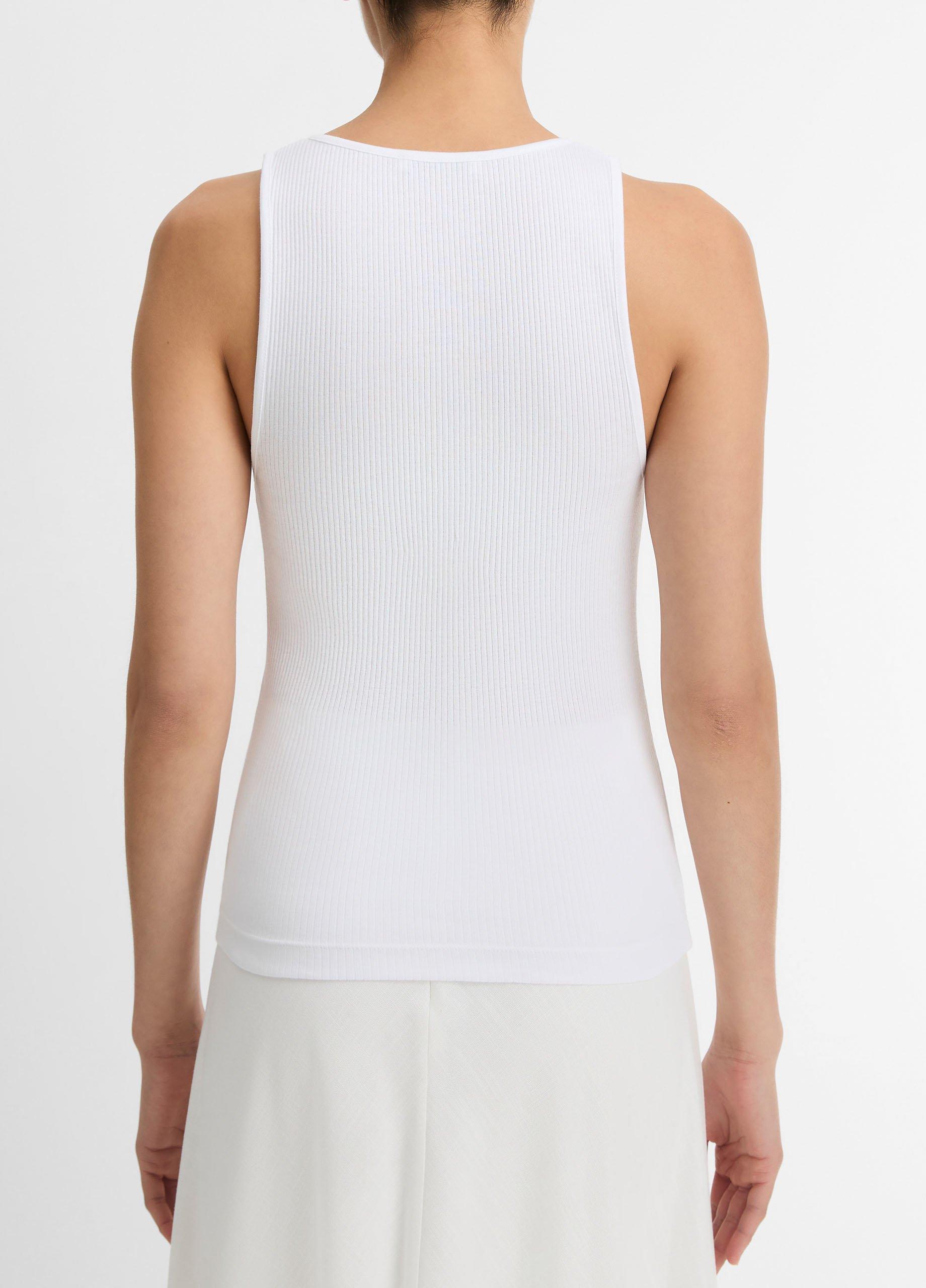 Pima Cotton Henley Tank image number 2