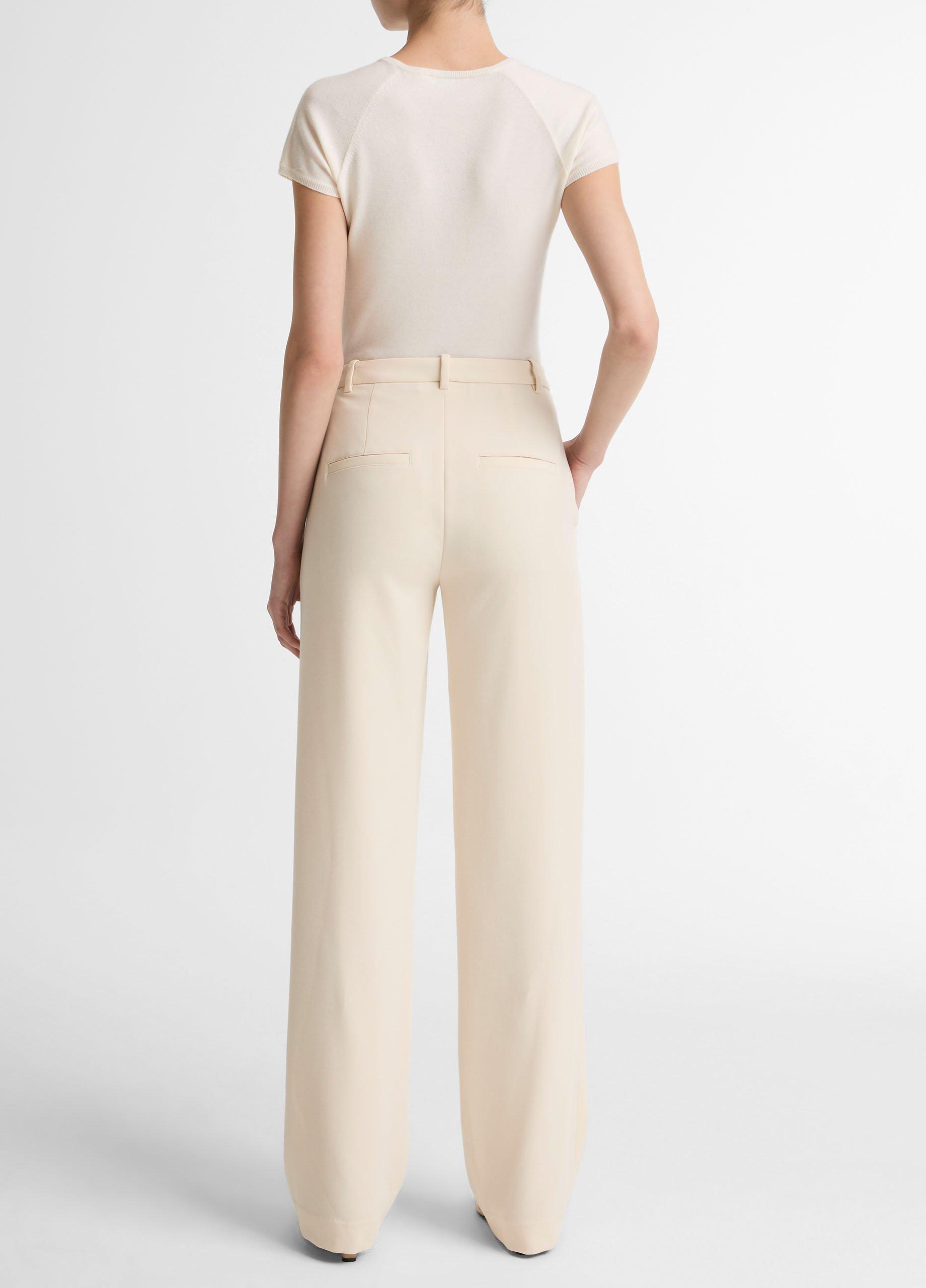 Elsa High-Rise Crepe Straight-Leg Trouser image number 2