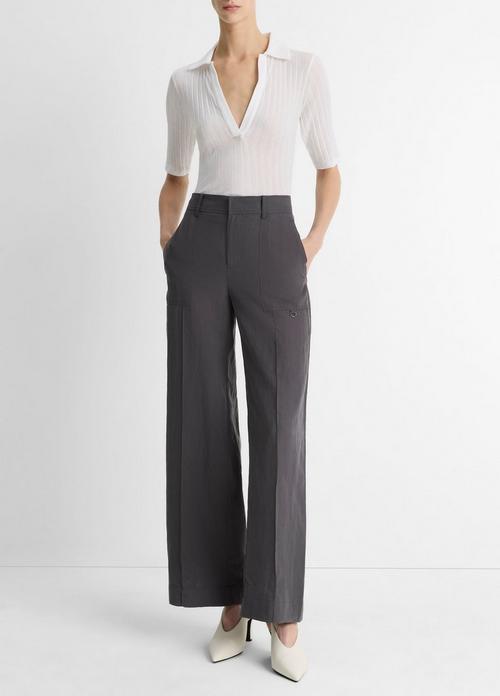 Wide-Leg Utility Pant