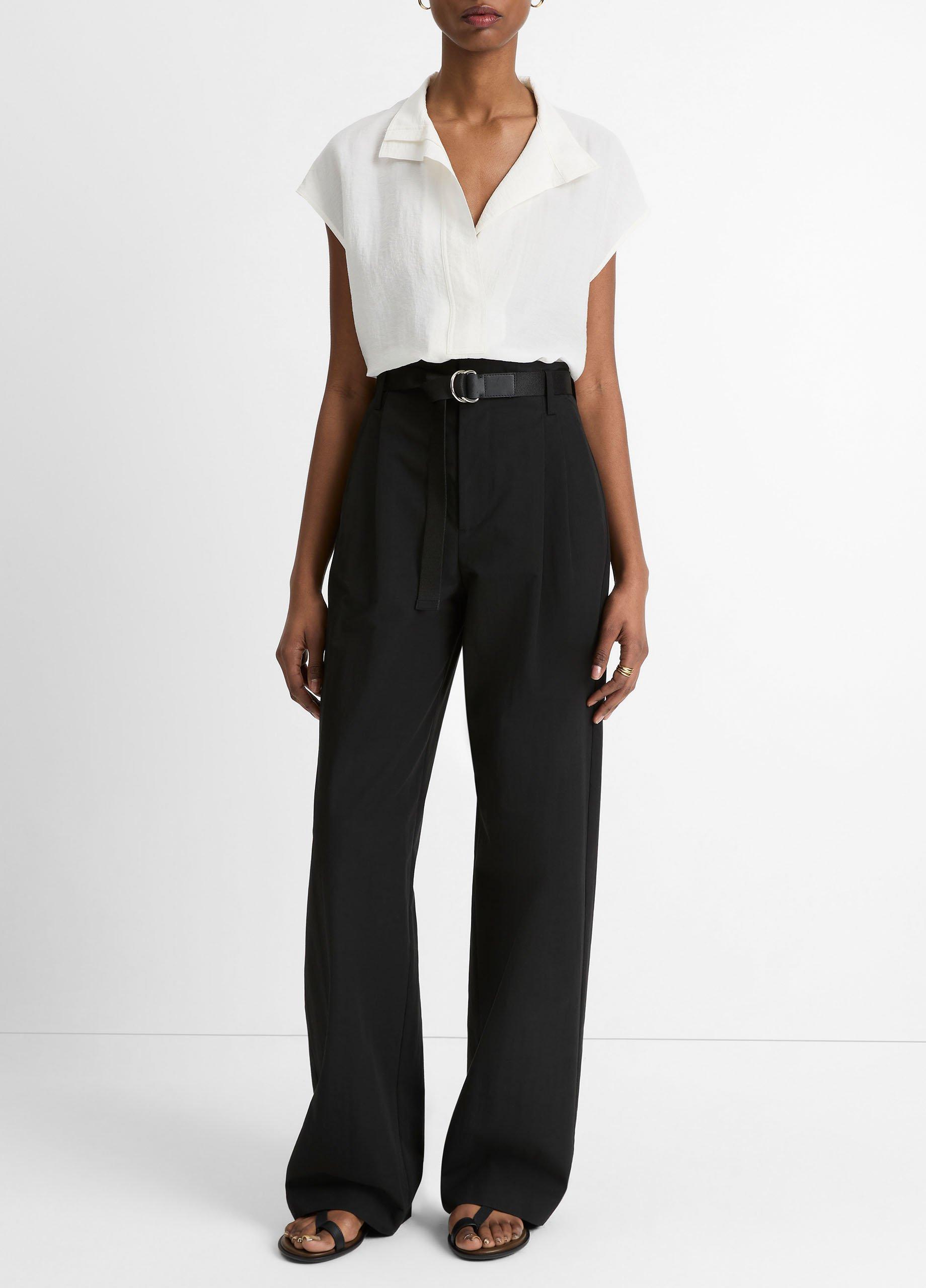 Voile Cap-Sleeve Blouse image number 3