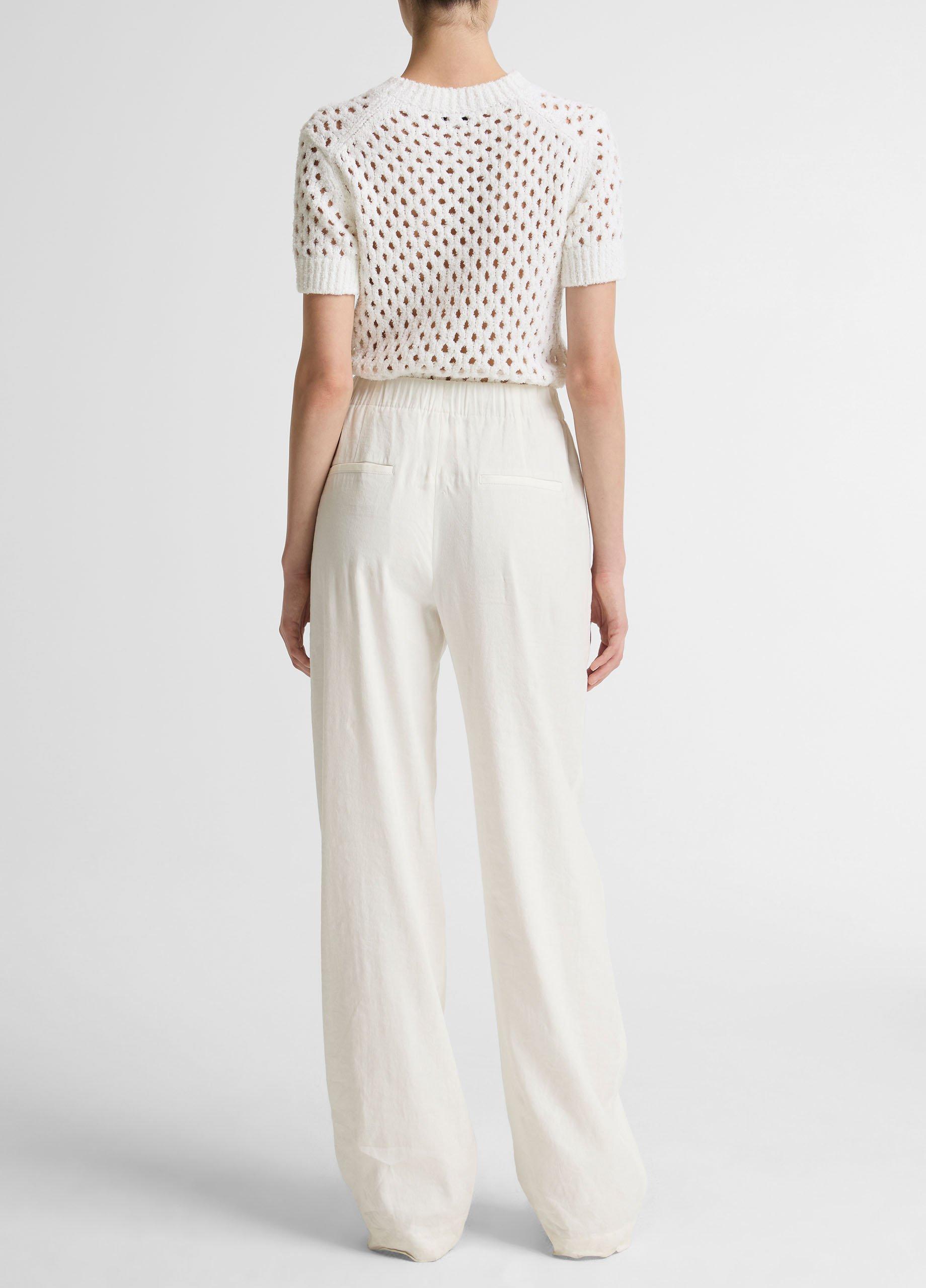 Joan High-Rise Linen-Blend Pull-On Pant image number 2