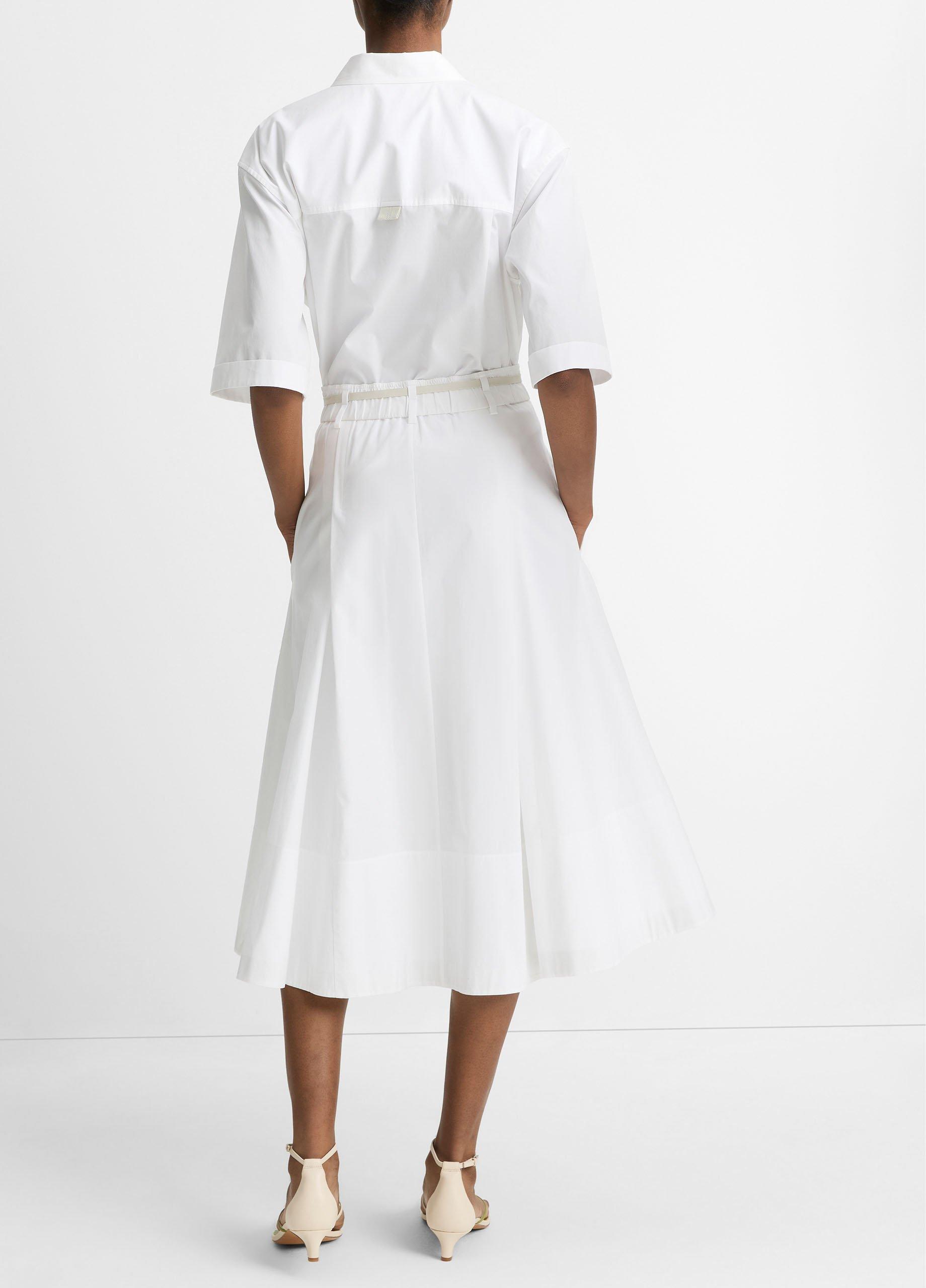 TFW49 CARDBOARD MATERIAL SKIRT ホワイト　M $_57.JPG?set_id=8800005007