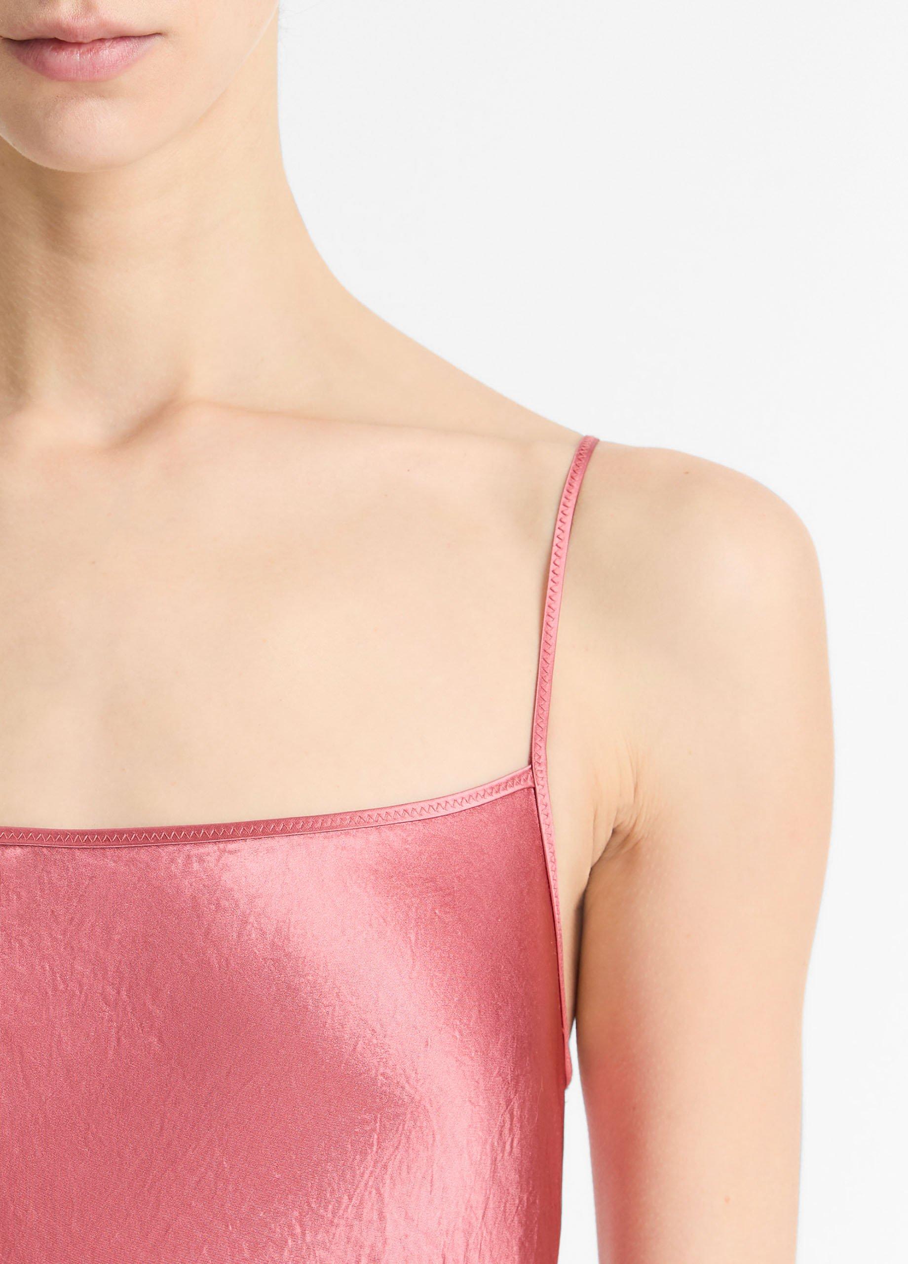 Satin Bias Maxi Slip Dress image number 3