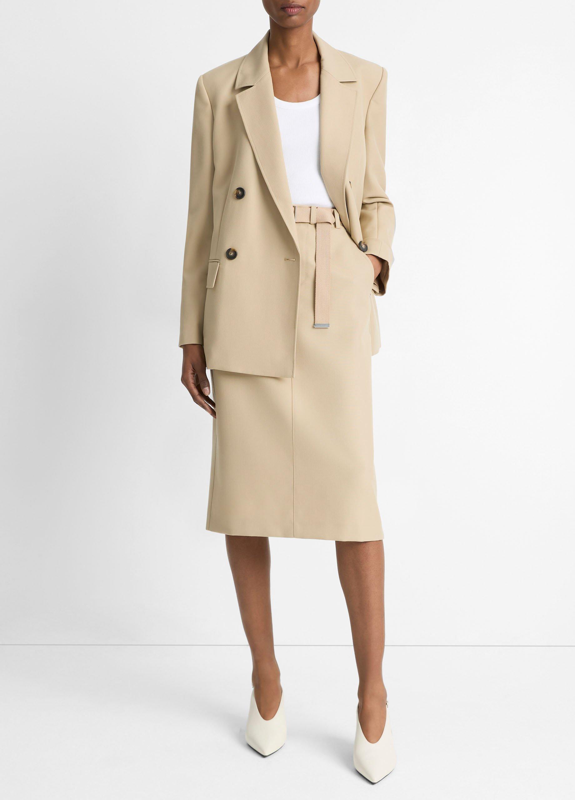 Tailored Italian Canvas Blazer image number 3