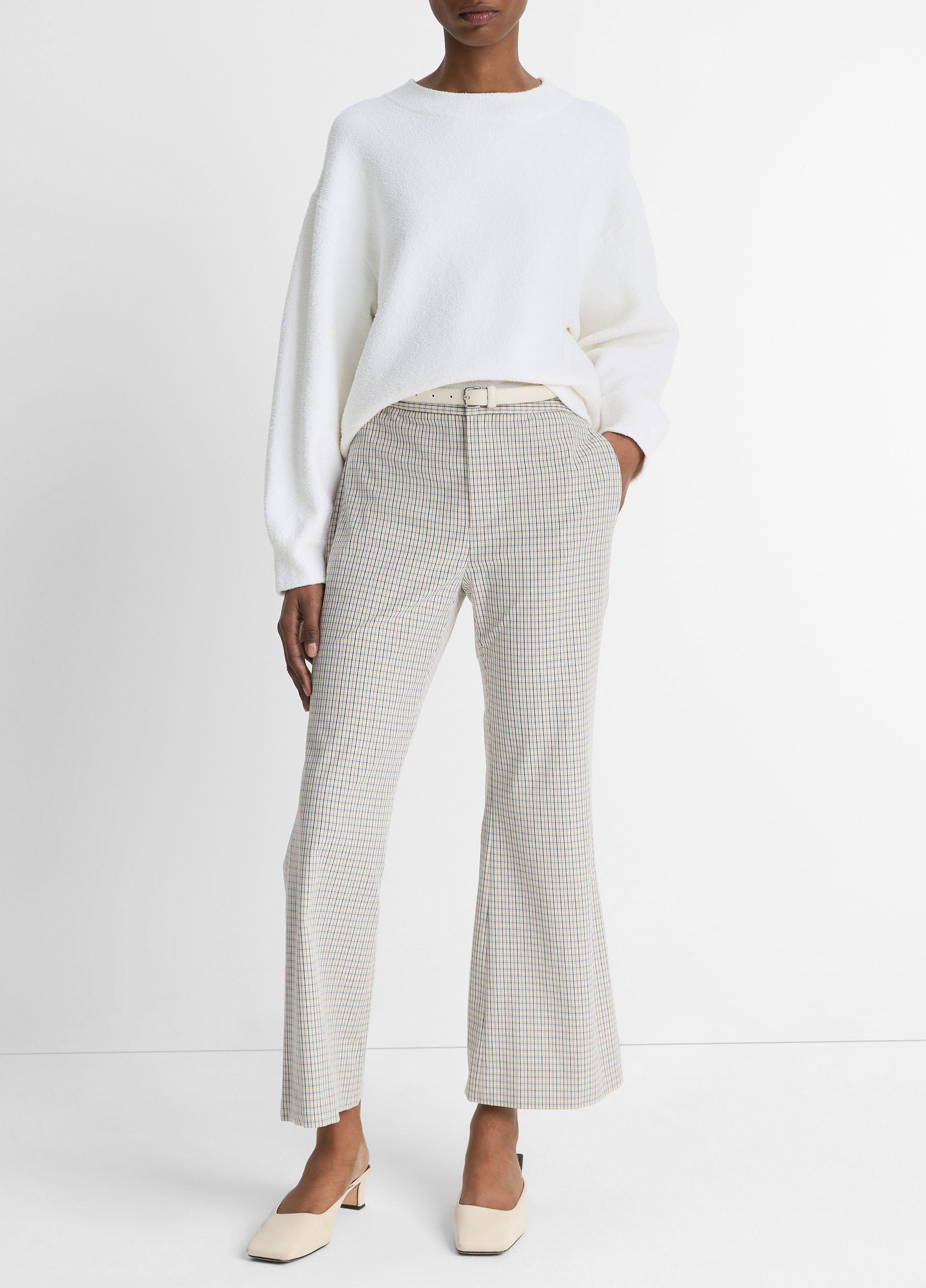 Structured Cotton-Blend Boucl&eacute; Sweater image number 3