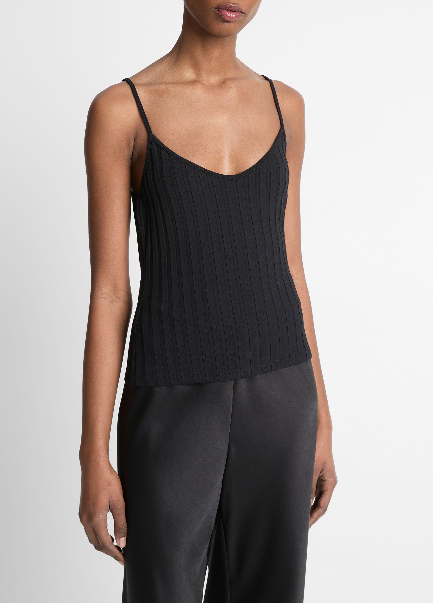 Ribbed V-Neck Camisole in Shirts & Tees | Vince