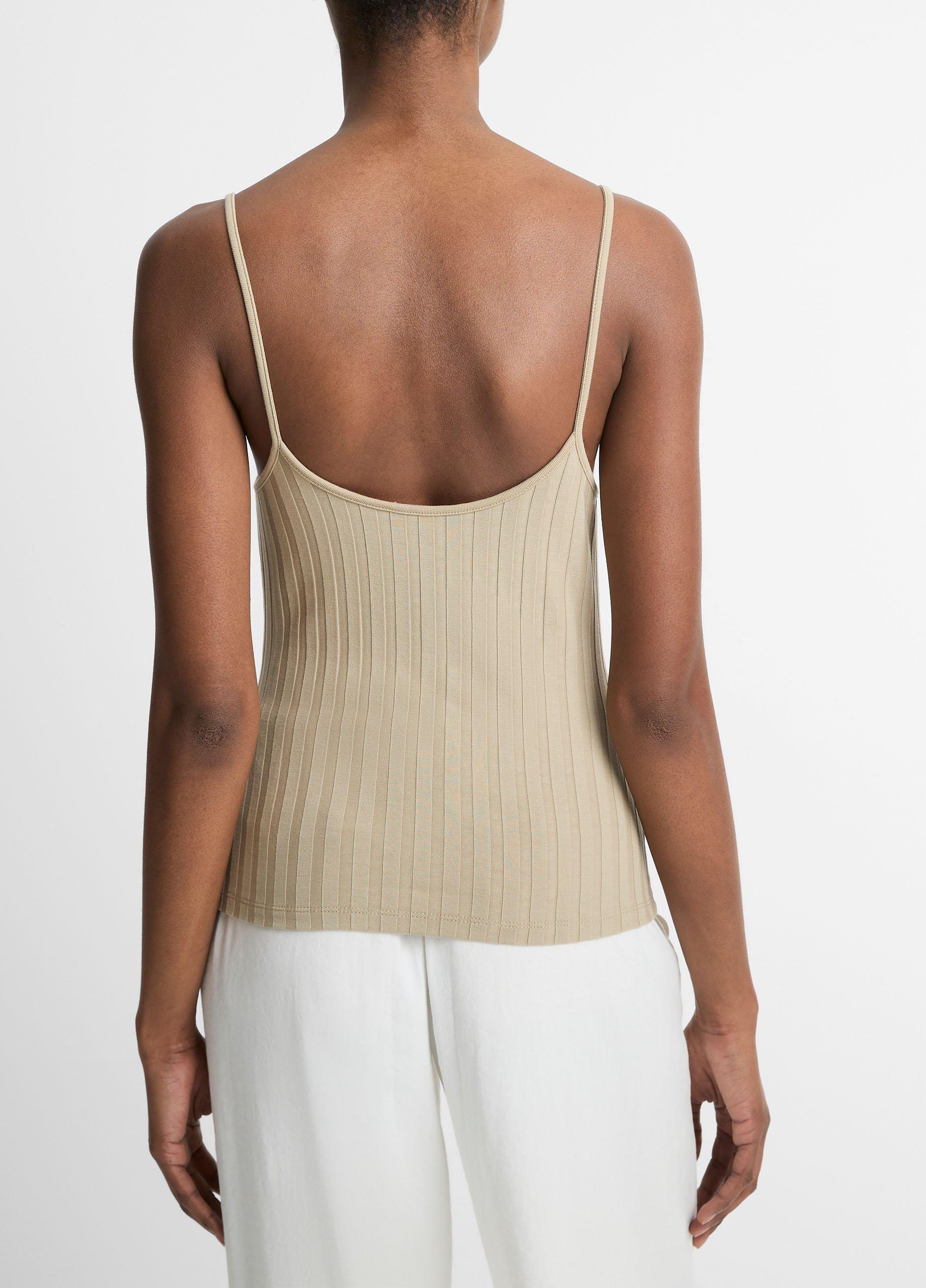 Ribbed V-Neck Camisole in Shirts & Tees | Vince