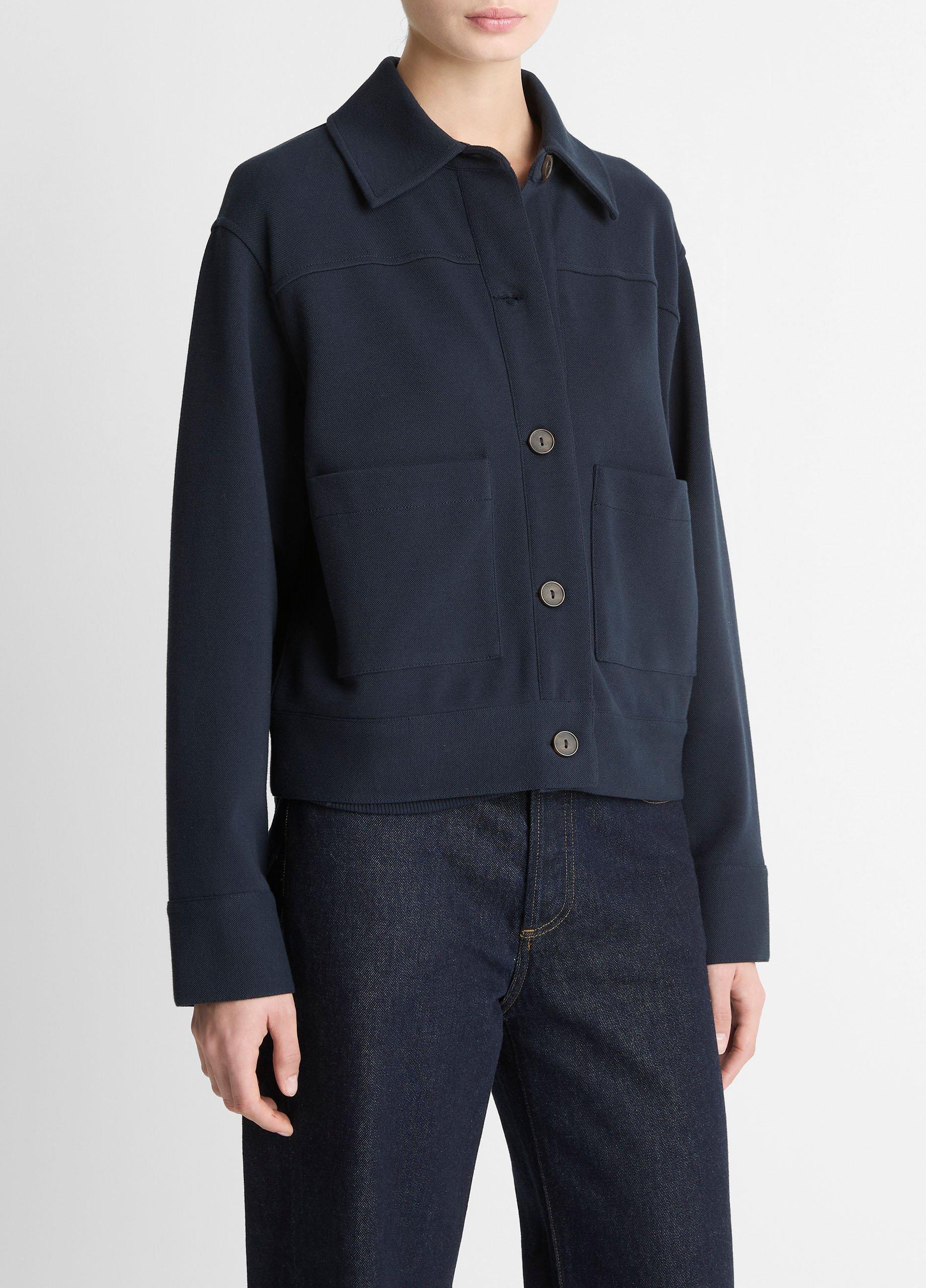 Double-Face Cropped Jacket image number 1