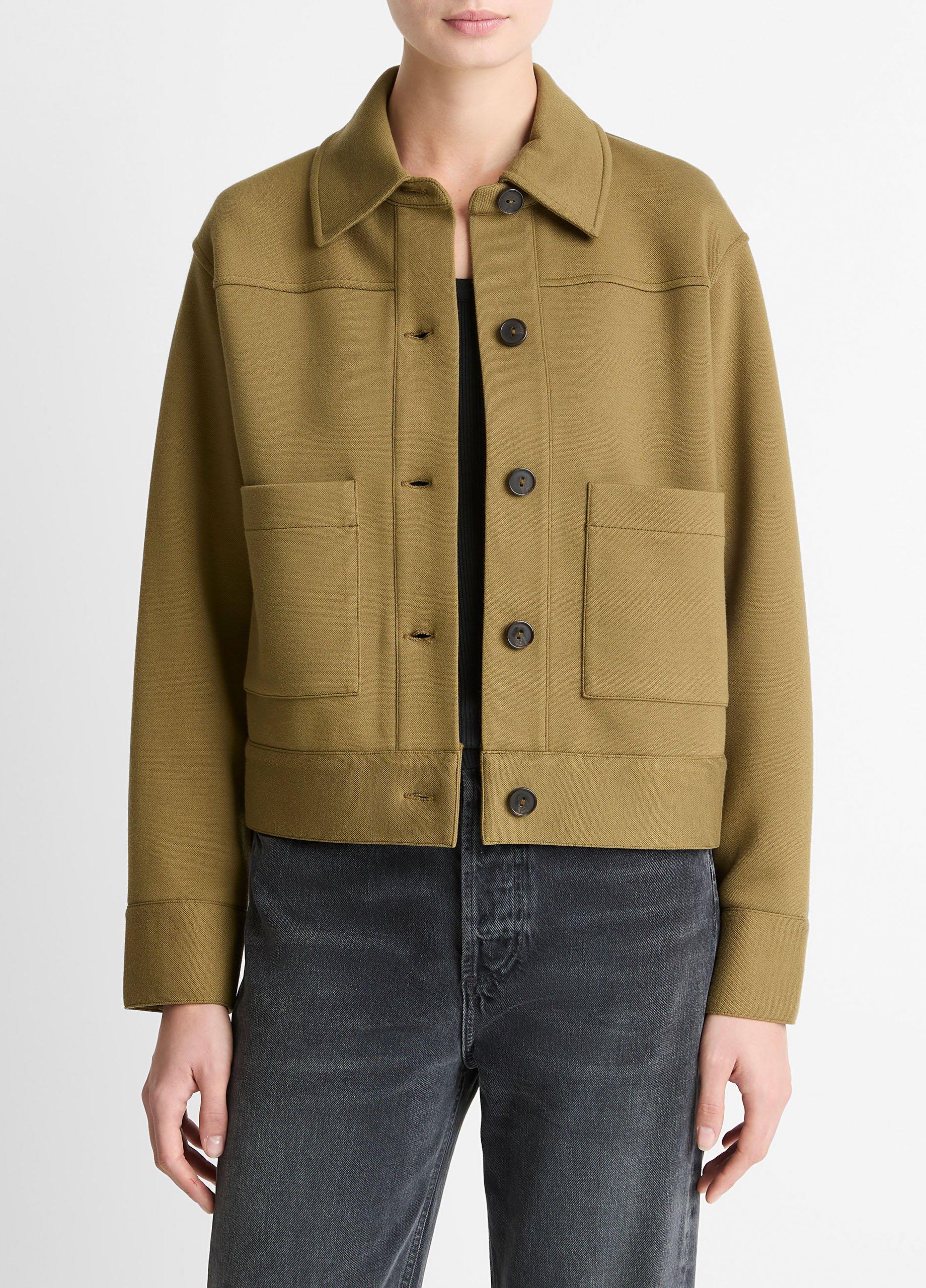 Double-Face Cropped Jacket image number 0