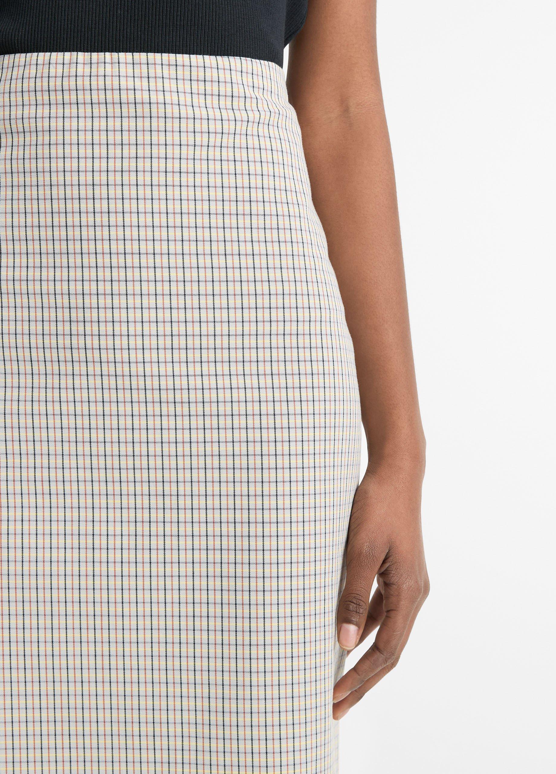 Nancy check skirt
