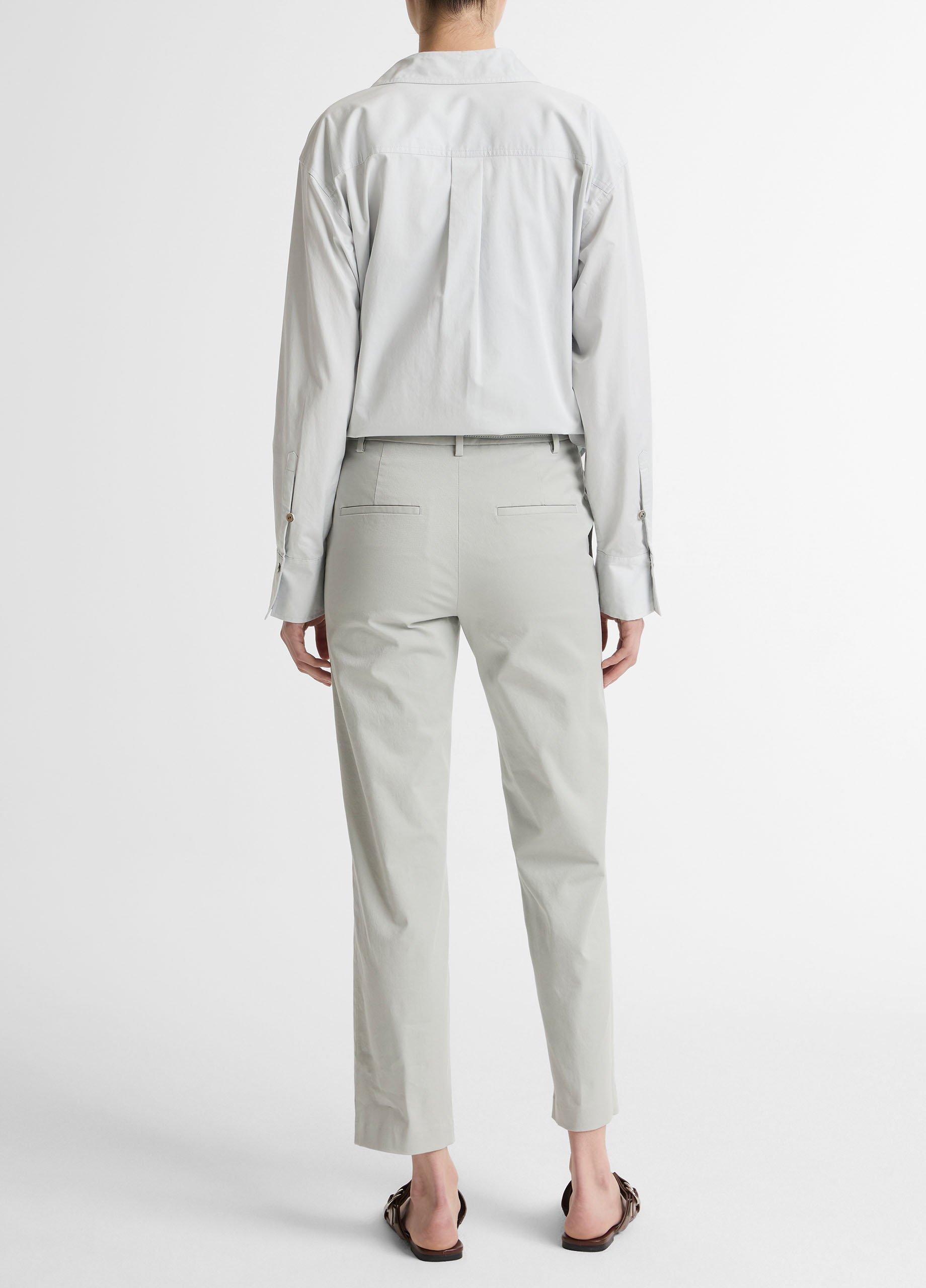 Avery Mid-Rise Italian Stretch-Cotton Chino Pant image number 2