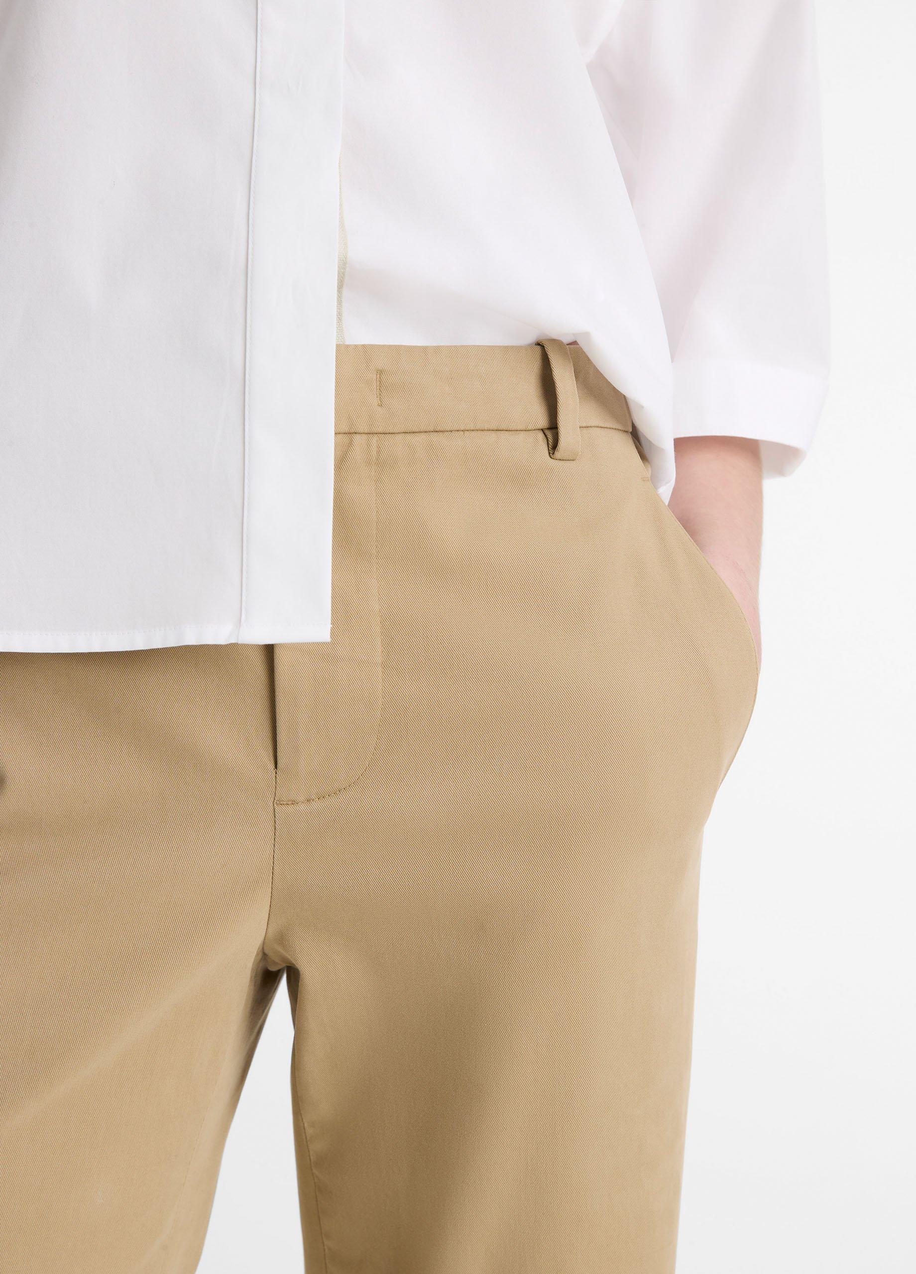Avery Mid-Rise Italian Stretch-Cotton Chino Pant image number 3