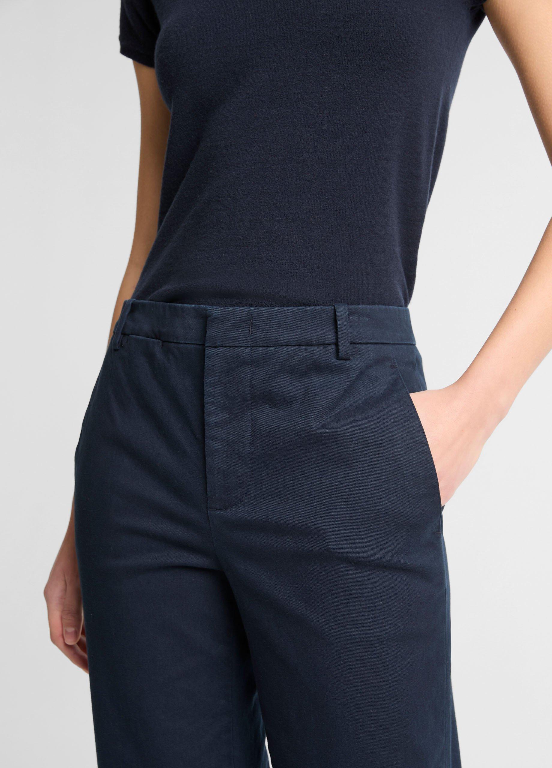 Avery Mid-Rise Italian Stretch-Cotton Chino Pant image number 3