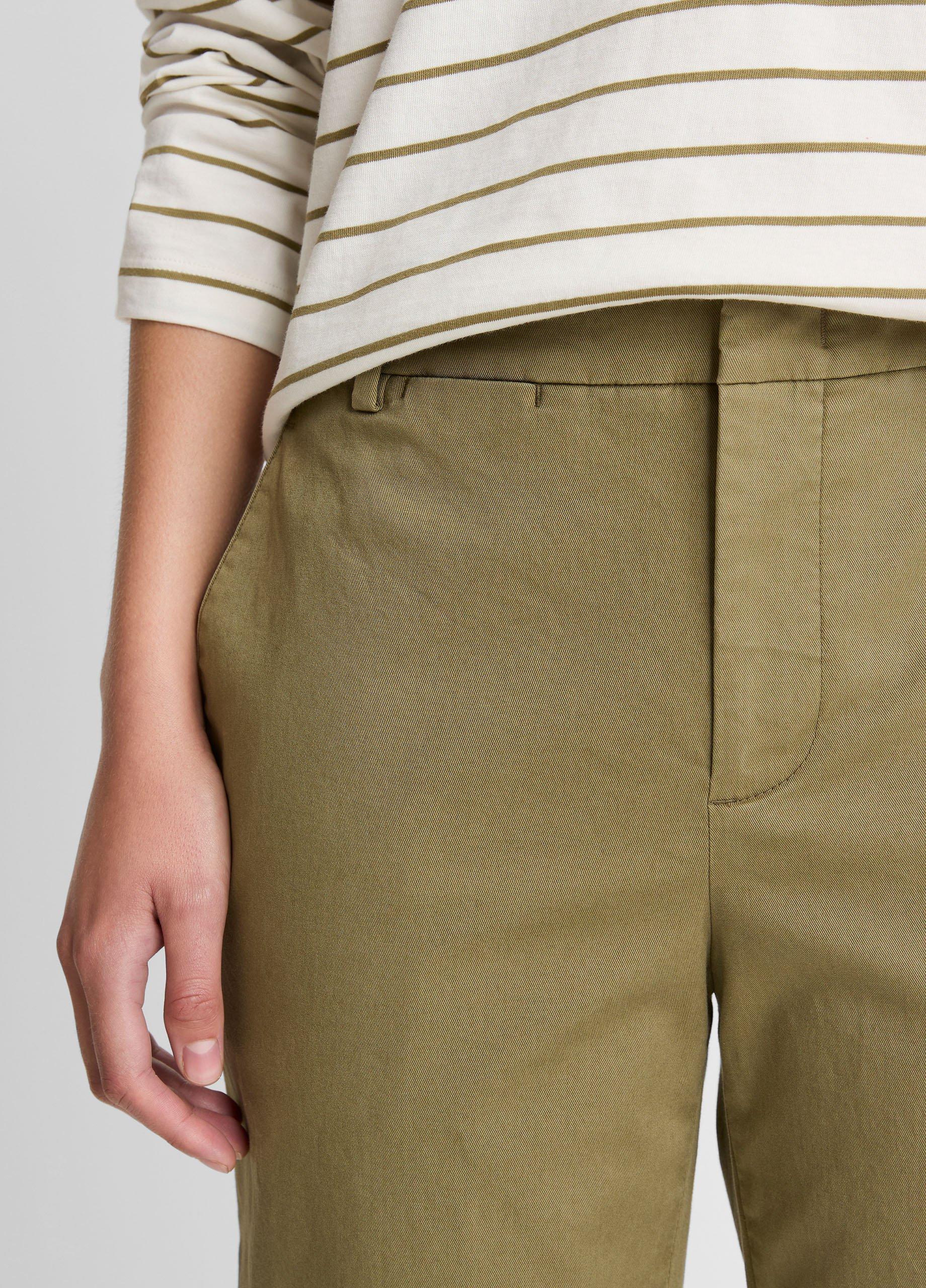 Avery Mid-Rise Italian Stretch-Cotton Chino Pant image number 3