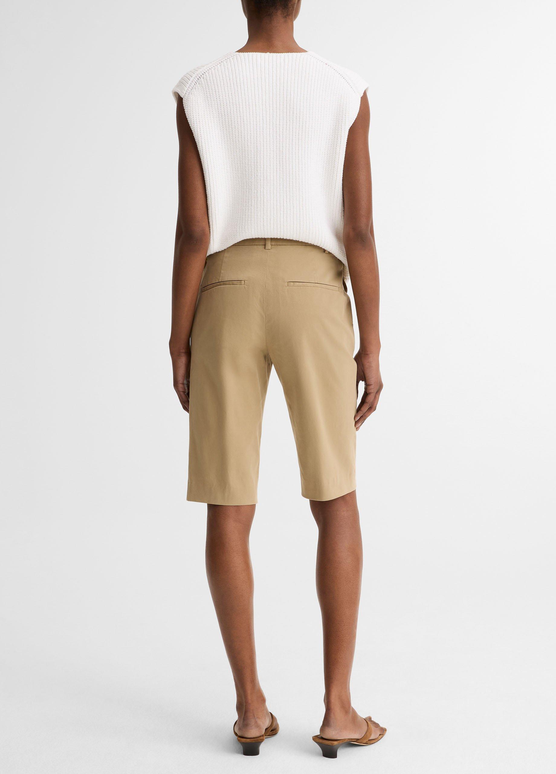 Avery Mid-Rise Italian Stretch-Cotton Short image number 2