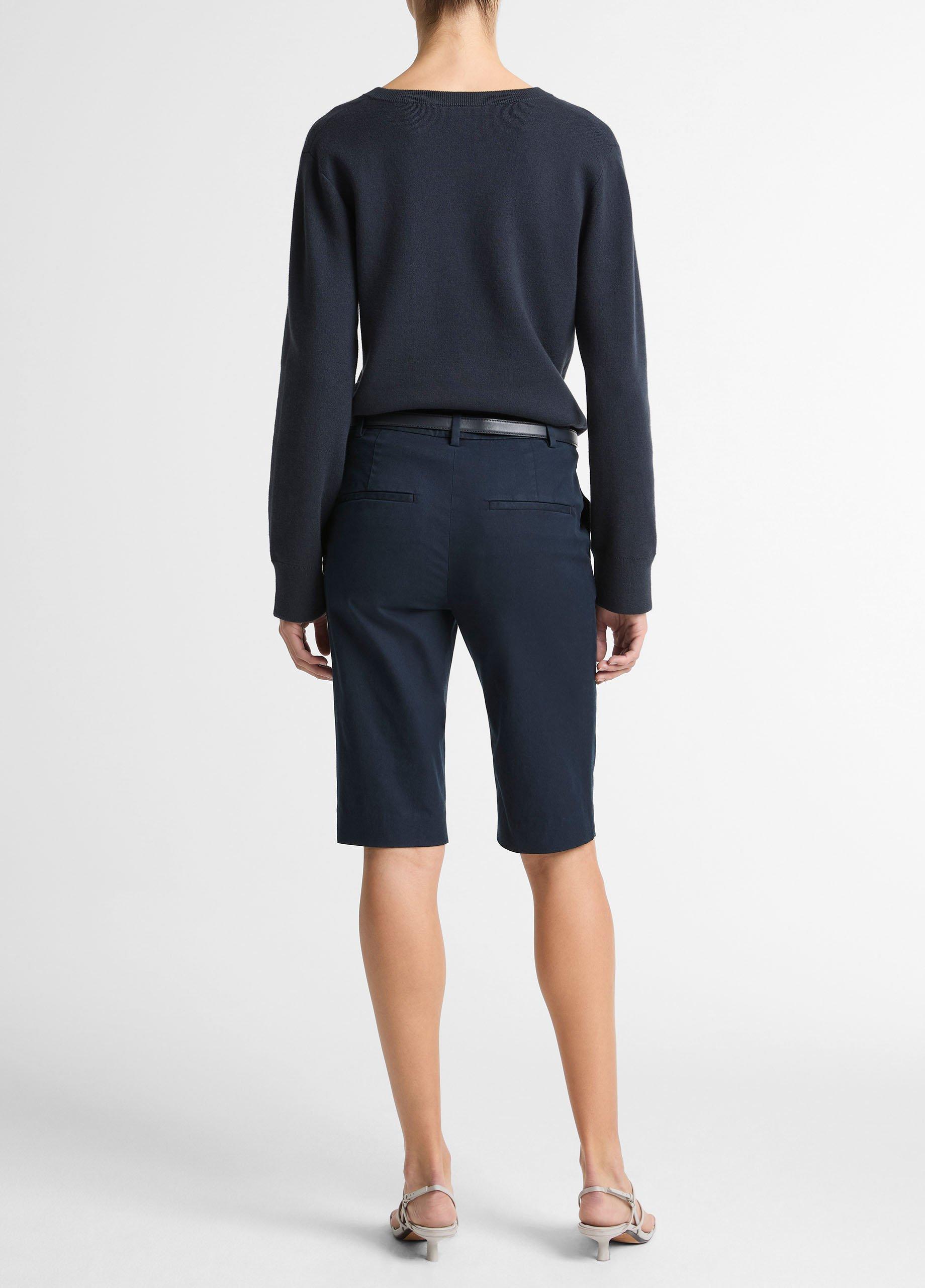 Avery Mid-Rise Italian Stretch-Cotton Short image number 2