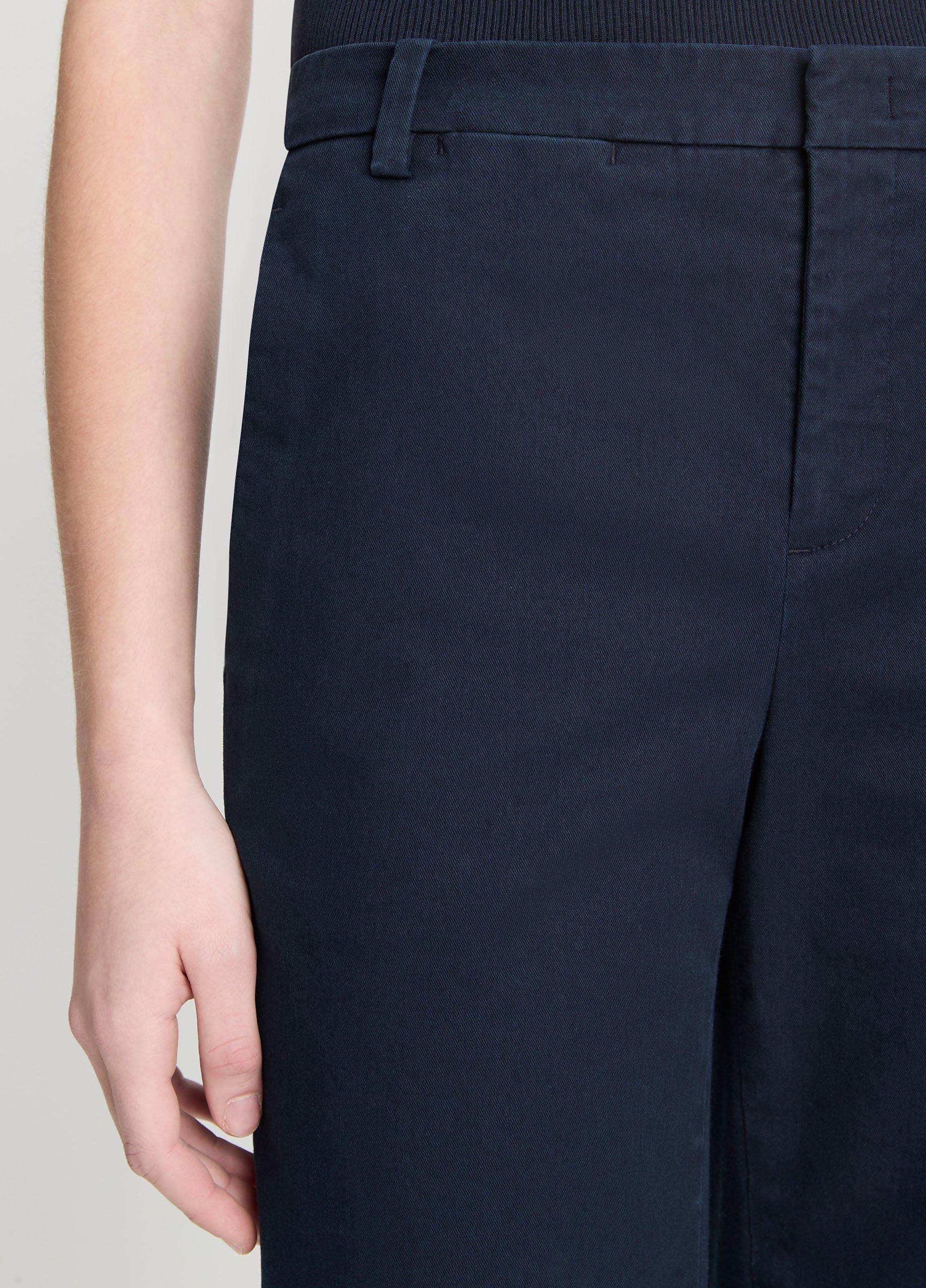 YLEVE FINX COTTON CHINO SK ネイビー サイズ0 YLEVE FINX COTTON CHINO SK ネイビー サイズ0