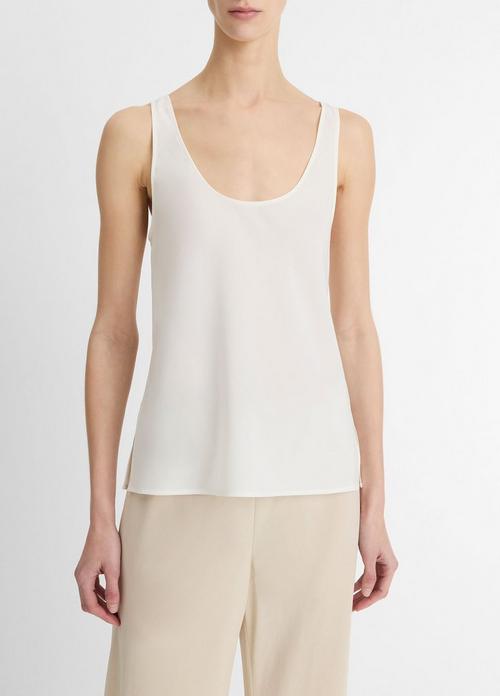 Classic Stretch-Silk Bias Tank