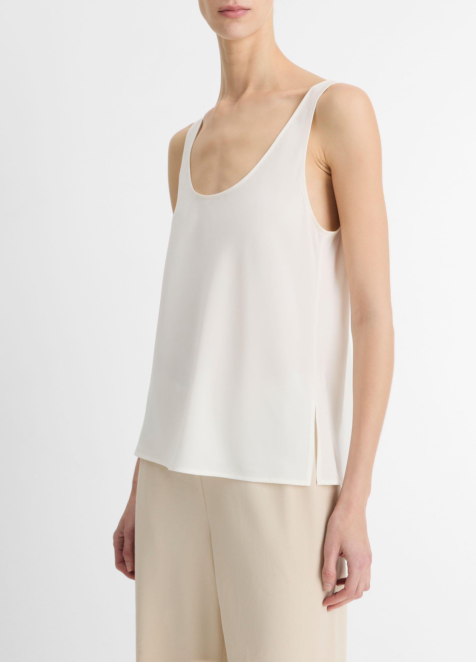 Classic Stretch-Silk Bias Tank image number 1