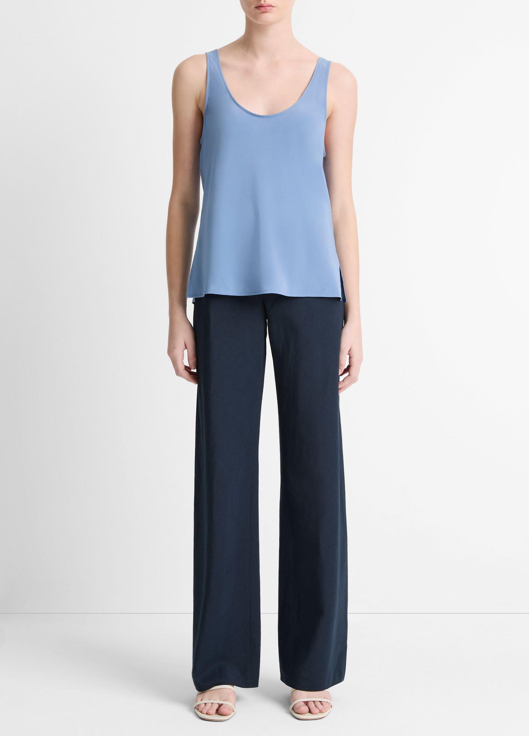 Classic Stretch-Silk Bias Tank image number 3