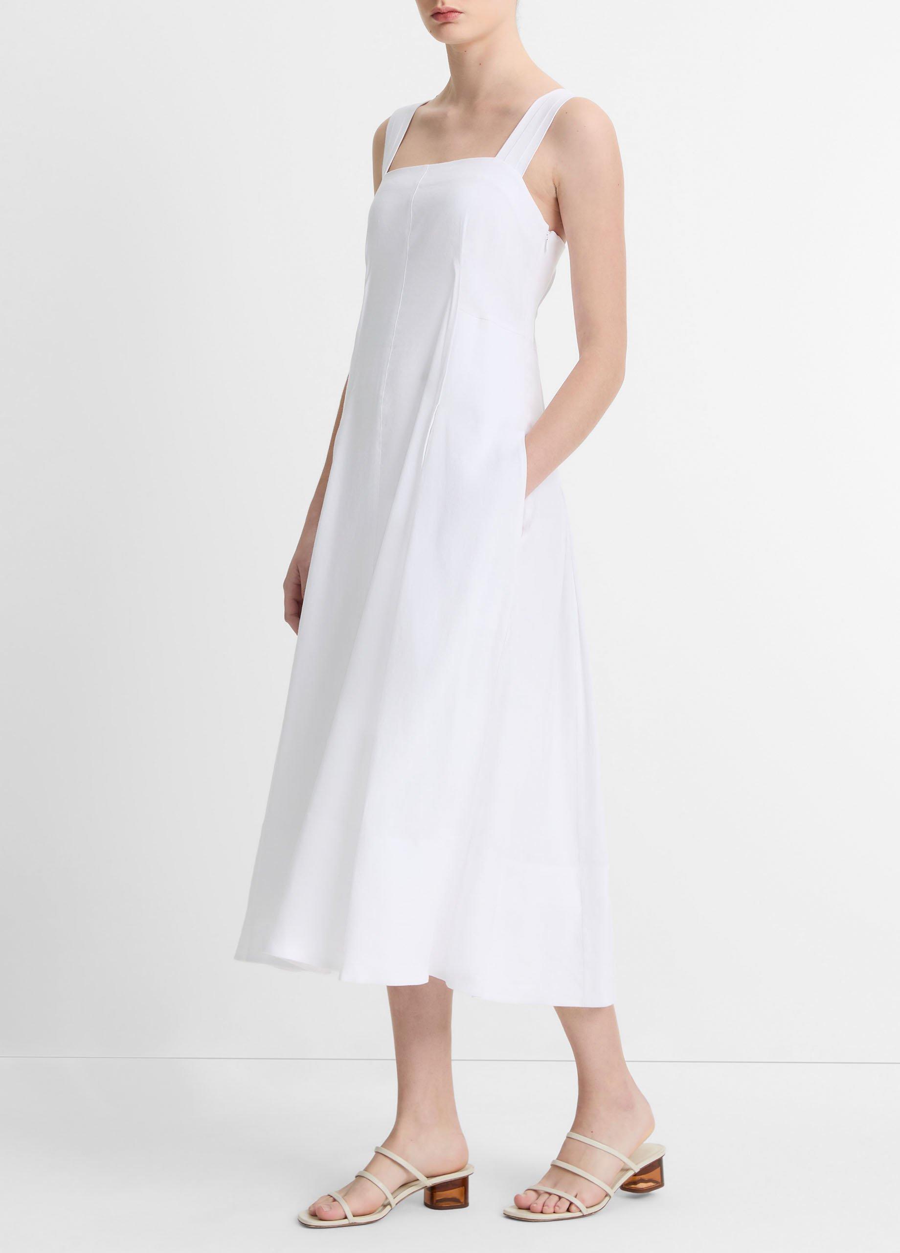 I*U様 新品✨マイラン　Shine Linen V Neck Dress グリ Shine Linen V Neck Dress | Stone – MYLAN ONLINE SHOP
