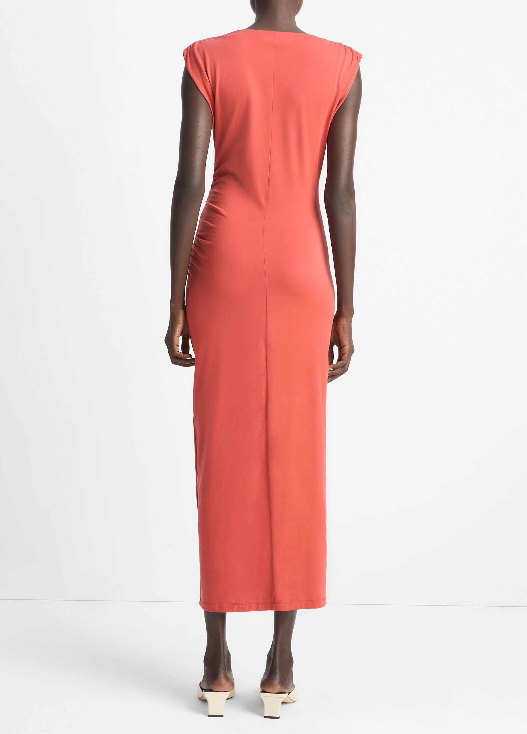 Pima Cotton Muscle-Tee Dress image number 2