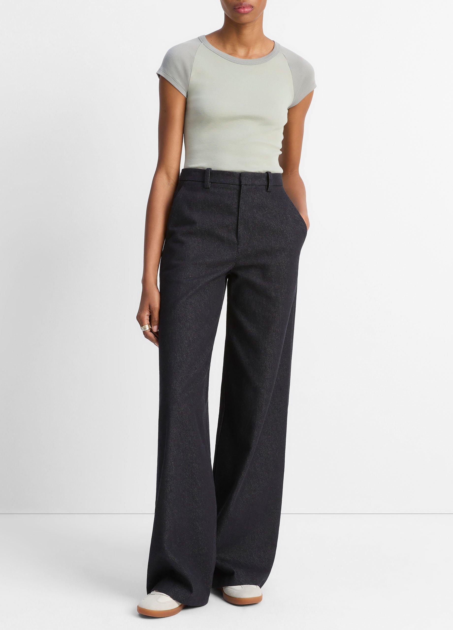 Colorblock Pima Cotton Raglan T-Shirt image number 3